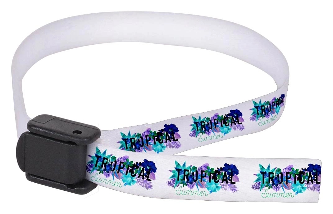 3/8" Sublimated With One Stitching Wrist Lanyard