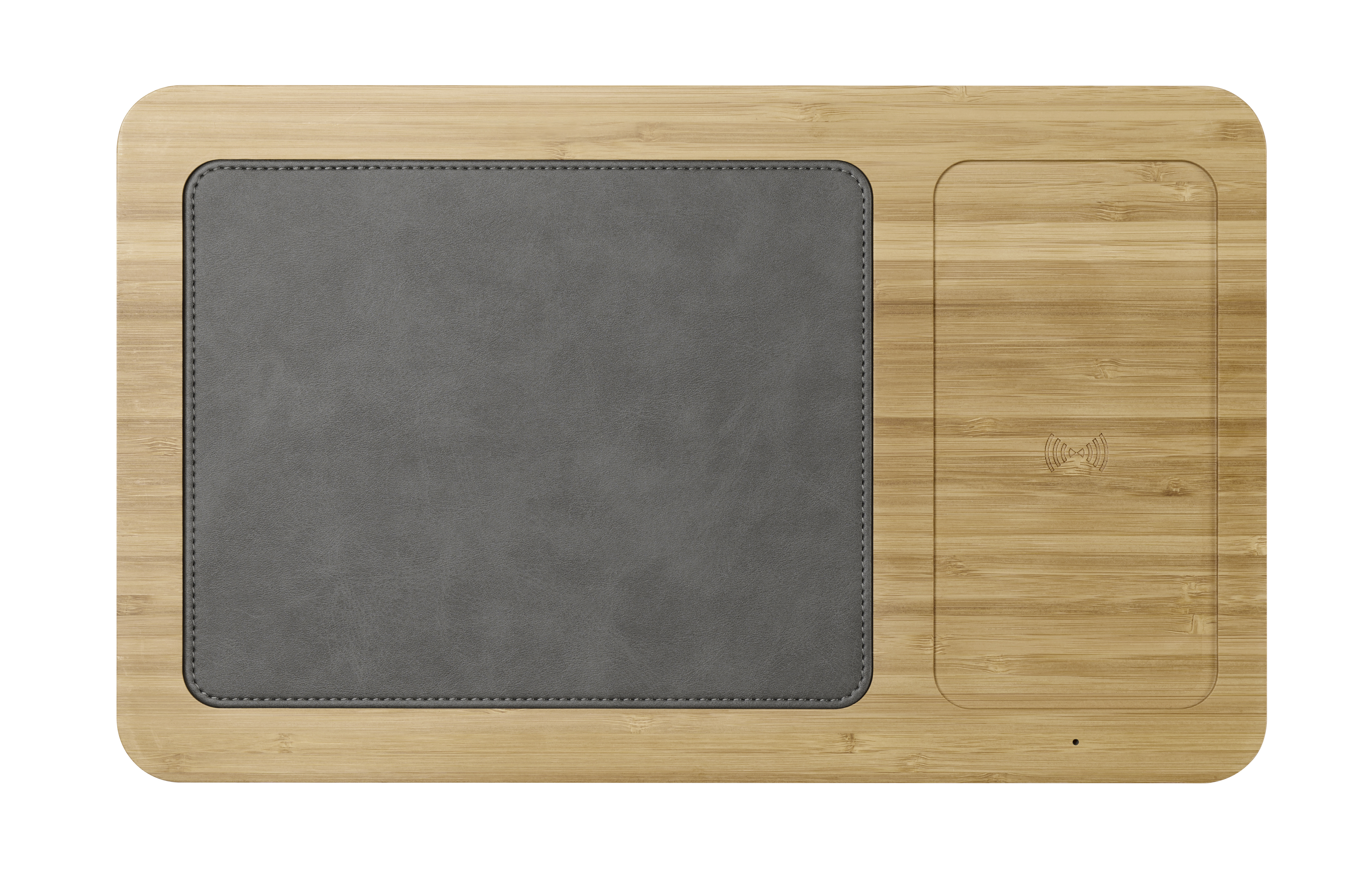 Auden Bamboo Wireless Charging Mouse Pad 6
