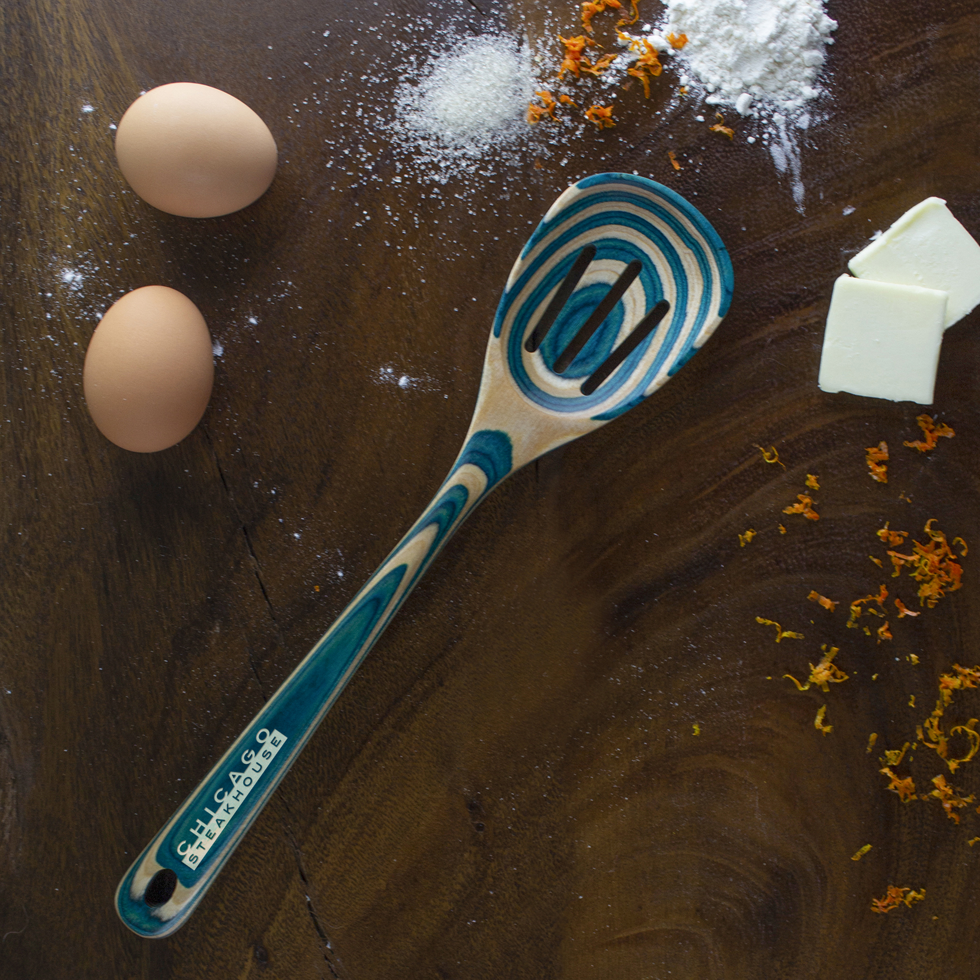 Baltique® Mykonos Slotted Spoon 6