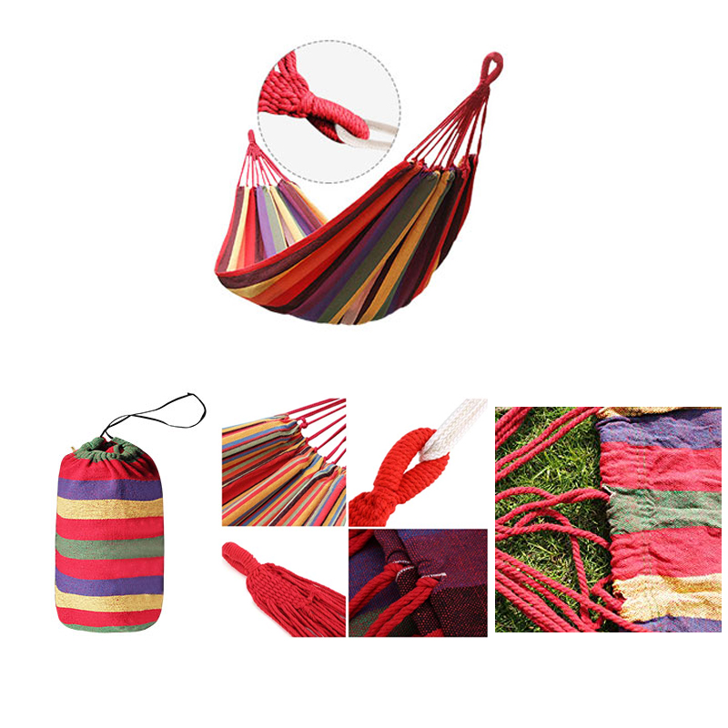 Single Canvas Hammock 1