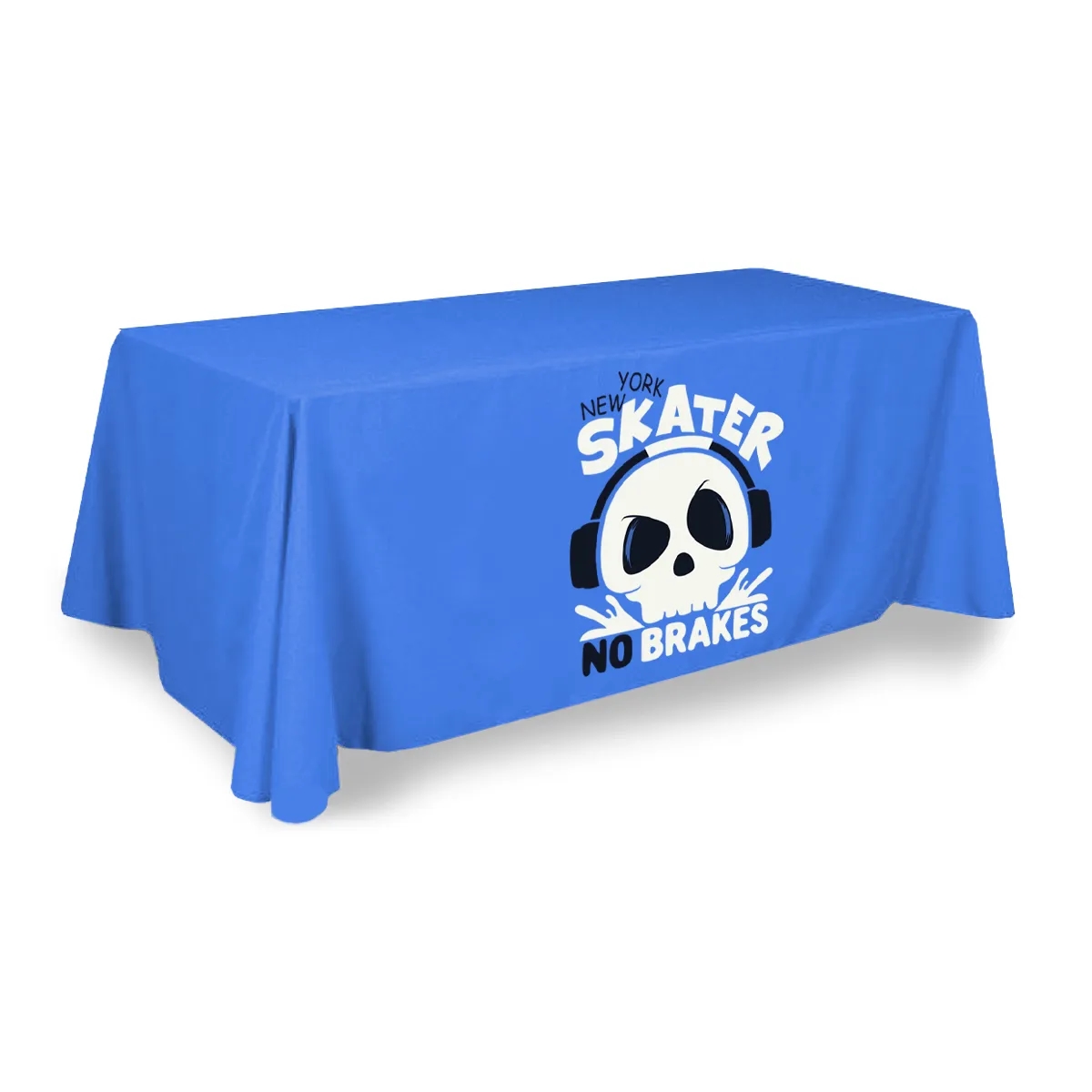 10' x 6.5' Custom Plastic Rectangular Table Cover 1