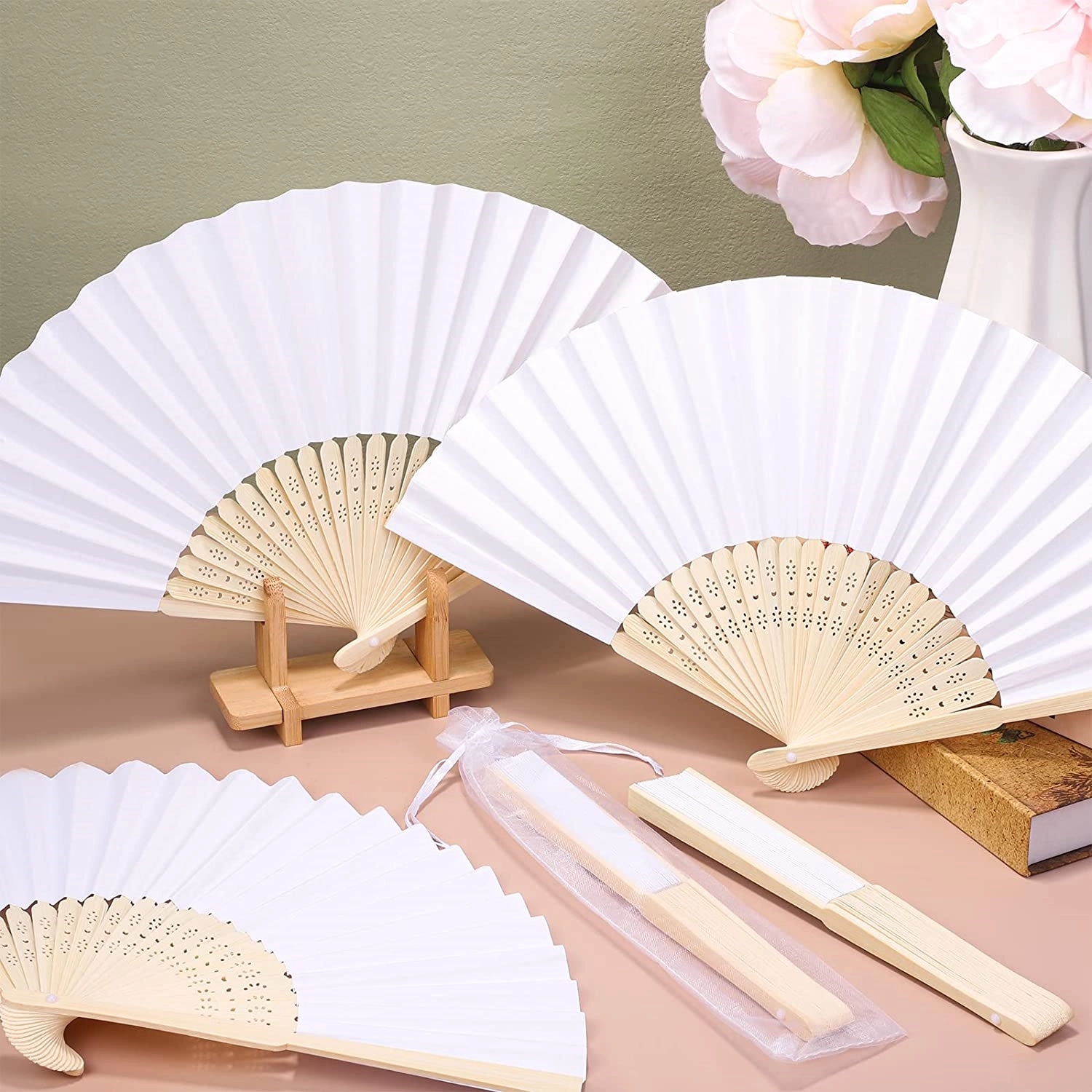 Folding Paper Fans 4