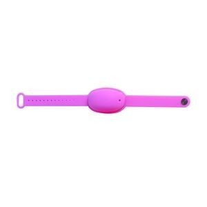 Oval Watch Shaped Sanitizer Bracelet Dispenser With Adjustable Silicone 17