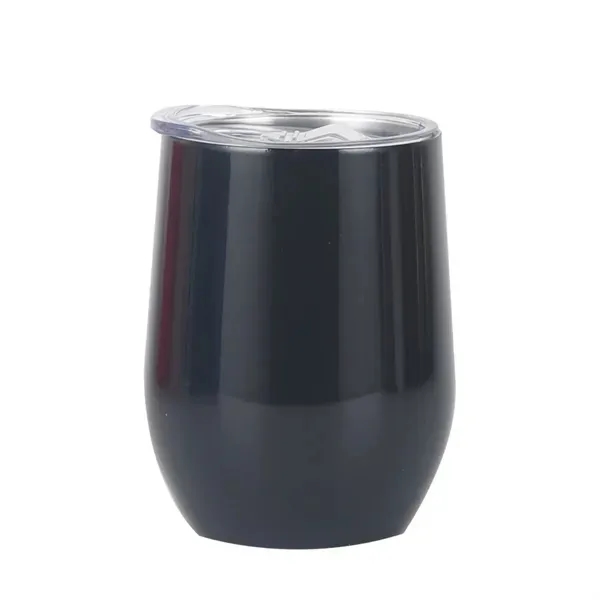 Insulated Stainless Steel Wine Tumbler with Lid 13