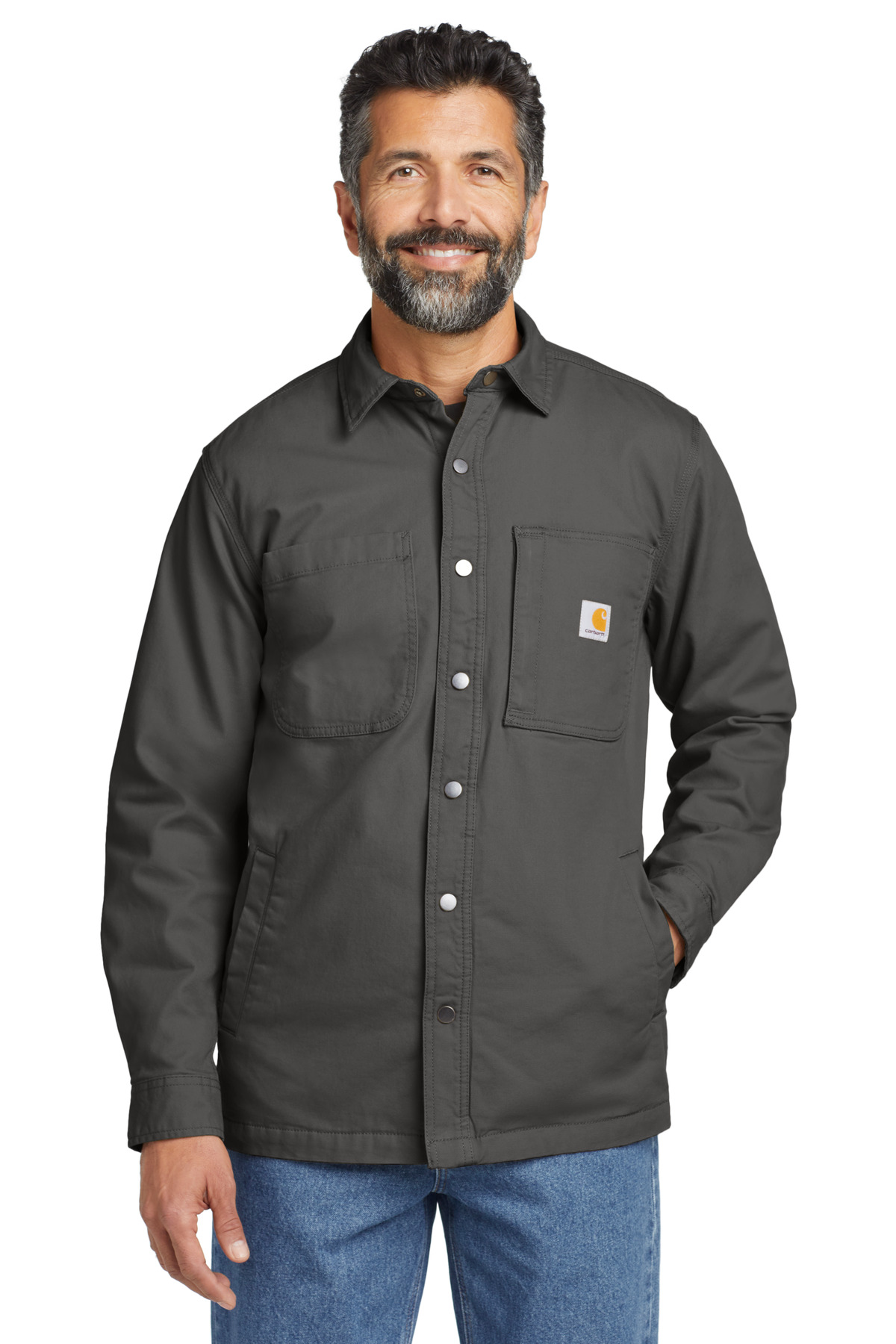 Carhartt Rugged Flex Fleece-Lined Shirt Jac CT105532 5
