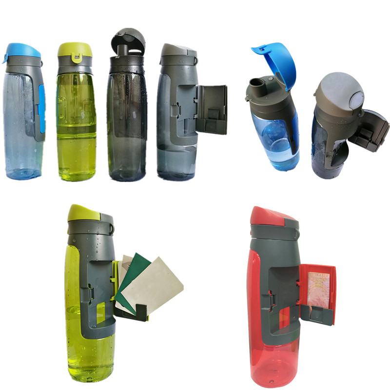 25oz Multifunction Outdoor Sport Bottle w/ Wallet 2