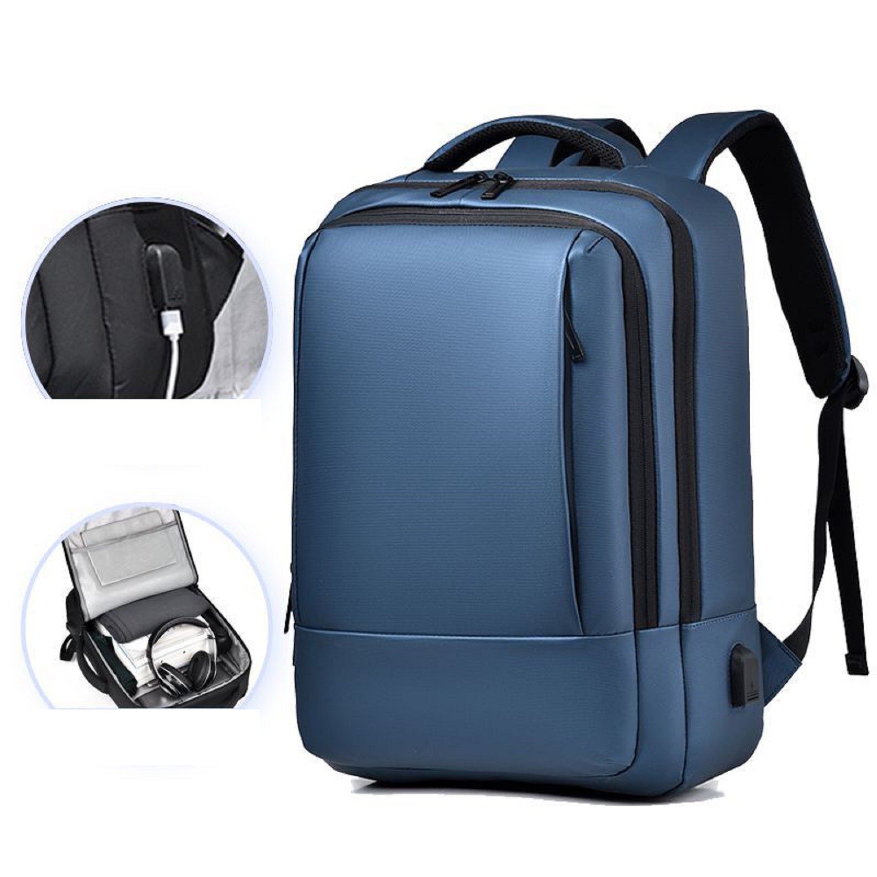 Men's Business Waterproof 35L Large Capacity Backpack 2
