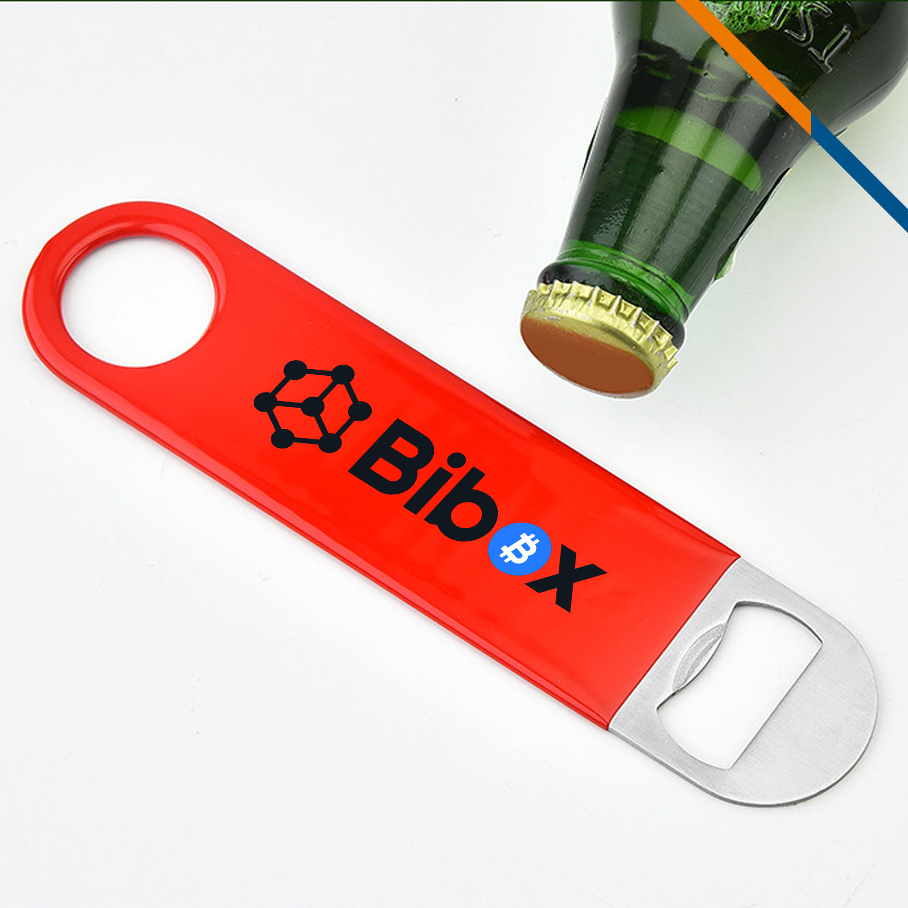 Doris Stainless Steel & PVC Bottle Opener 4