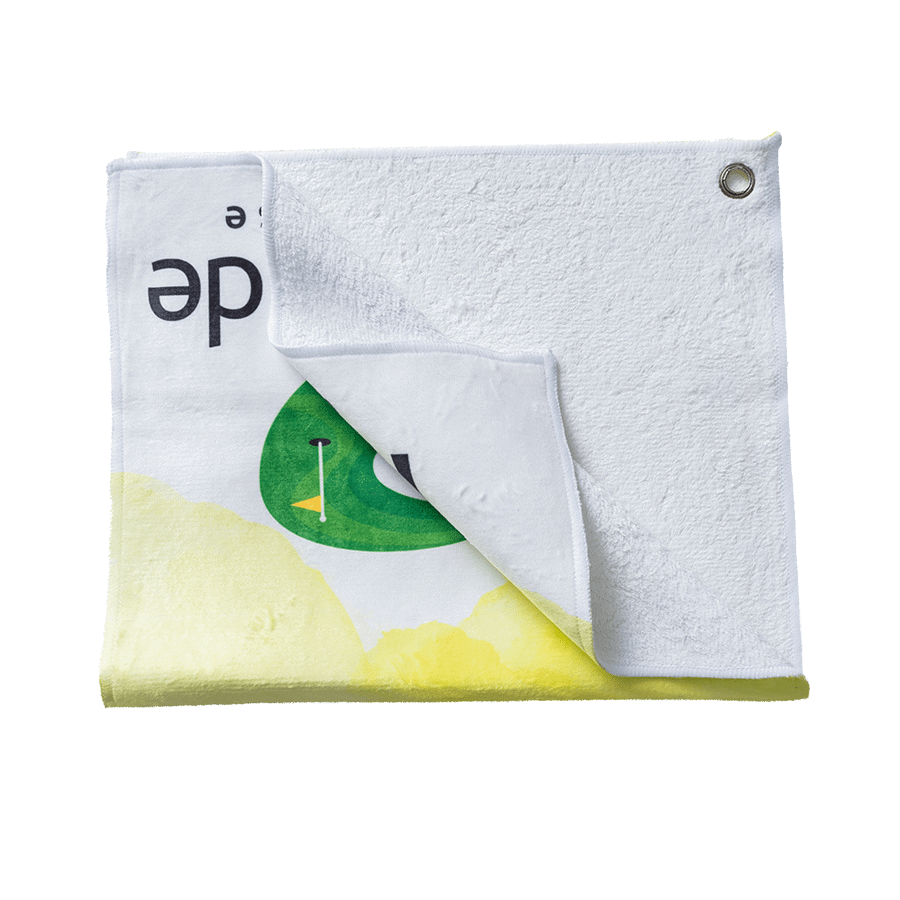 Microfiber Plush Golf Towel with Carabiner - 12" x 20" 2