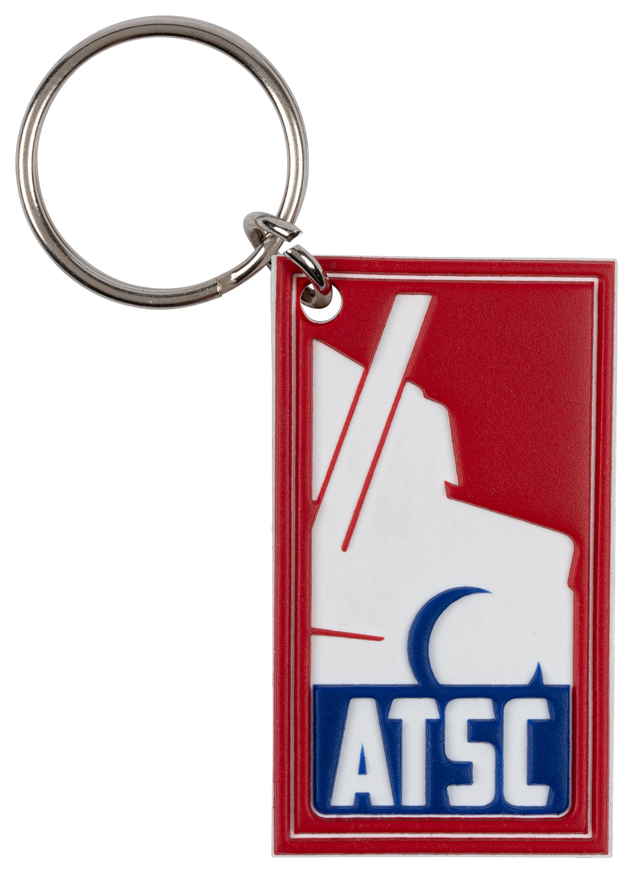 Custom 2D PVC Key Tag - USA Made 19