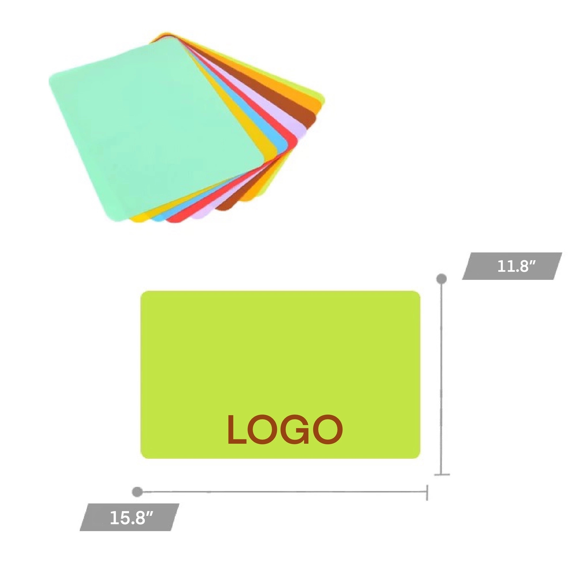 Silicone Heat Insulation Placemat MOQ 100pcs