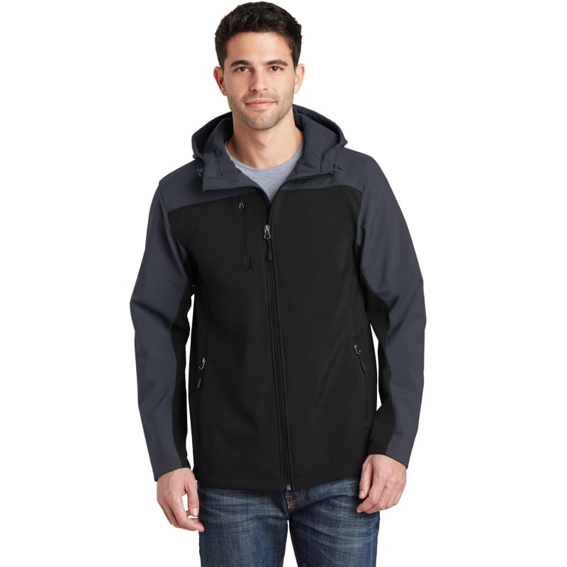 Port Authority Hooded Core Soft Shell Jacket. 15