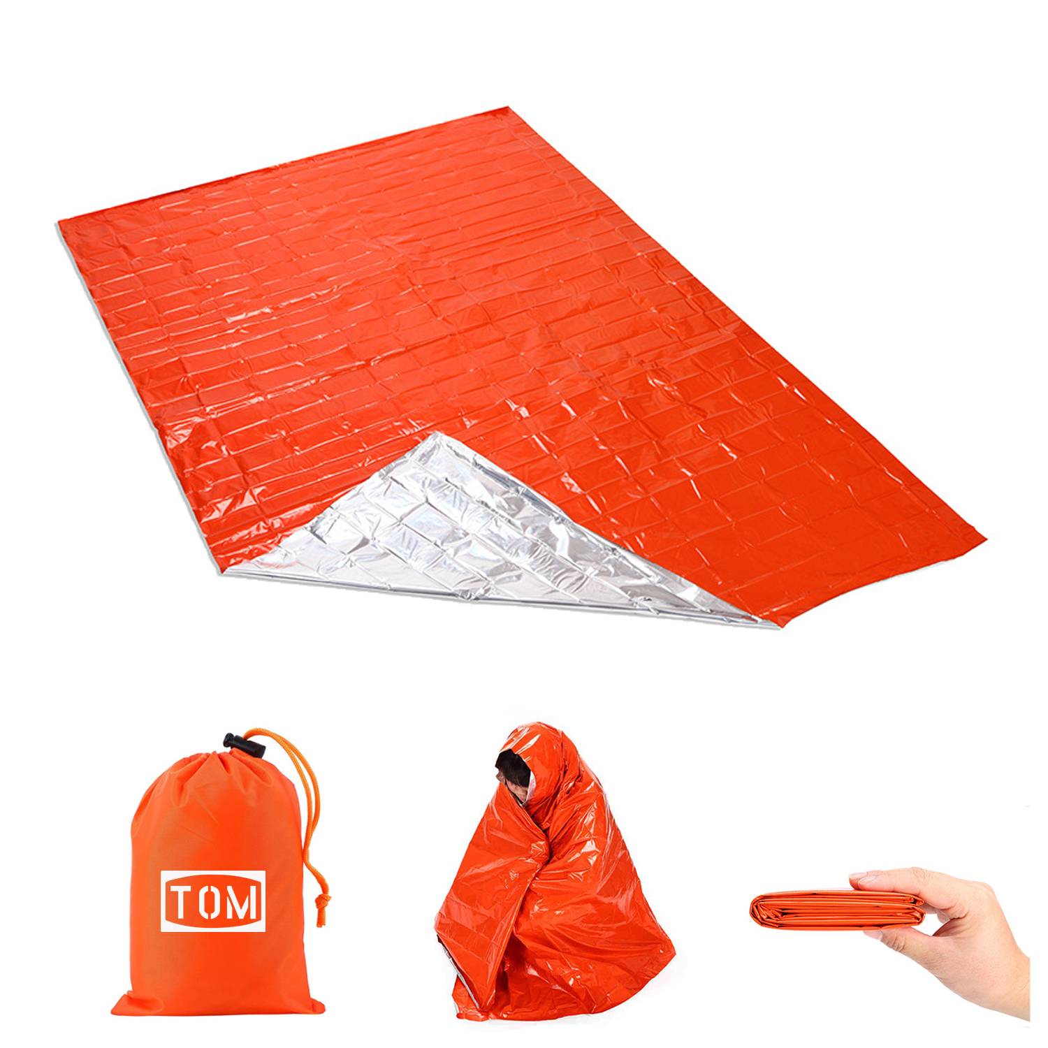 Outdoor Mountaineering Camping Insulation First Aid Blanket 5