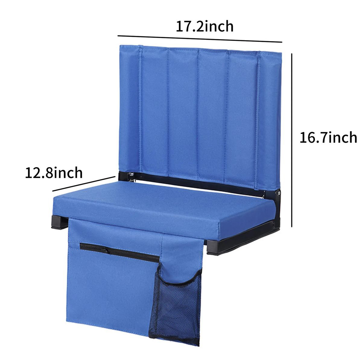 600D Oxford Foldable Stadium Seat With Cushion 3