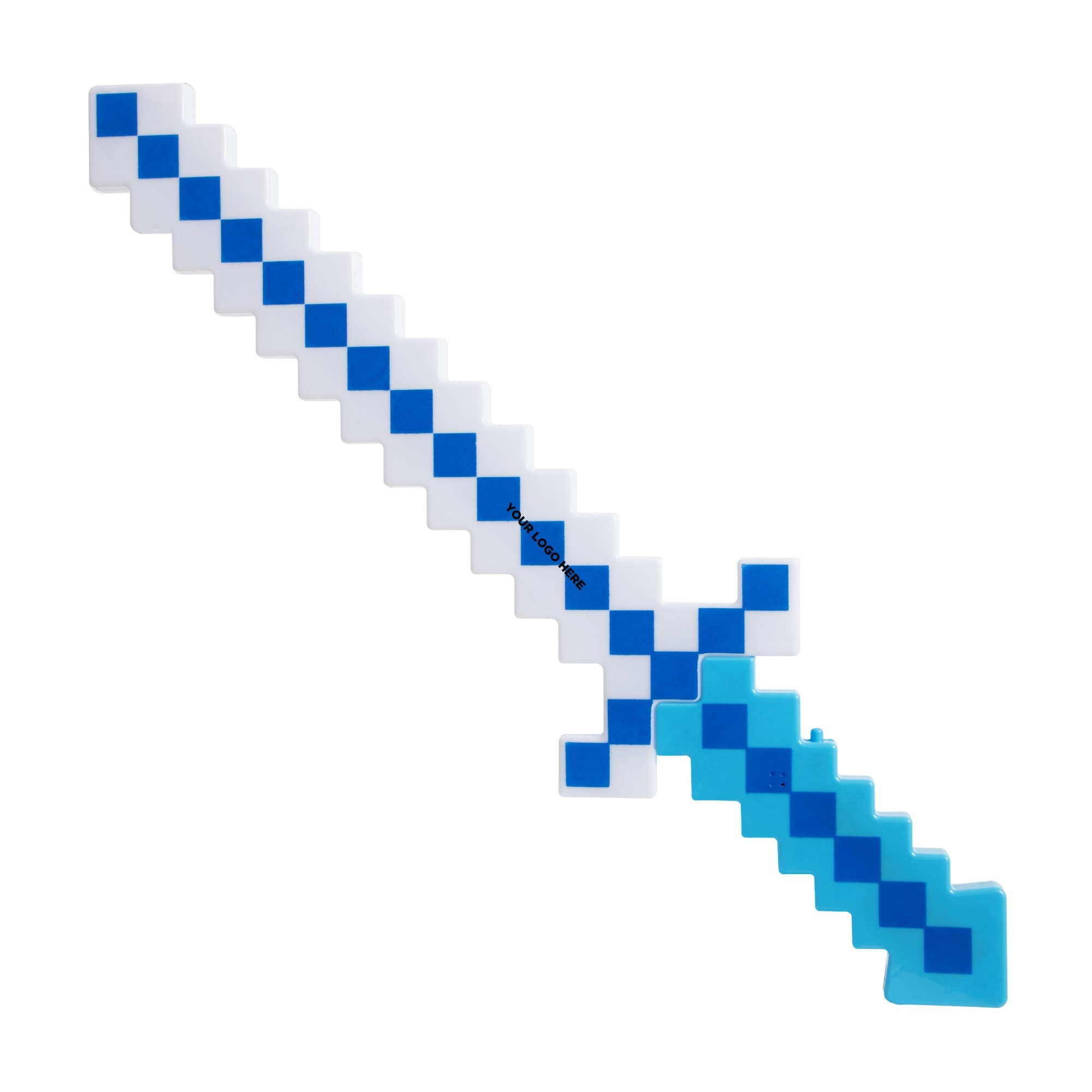 LED Blue Pixel Sword 3