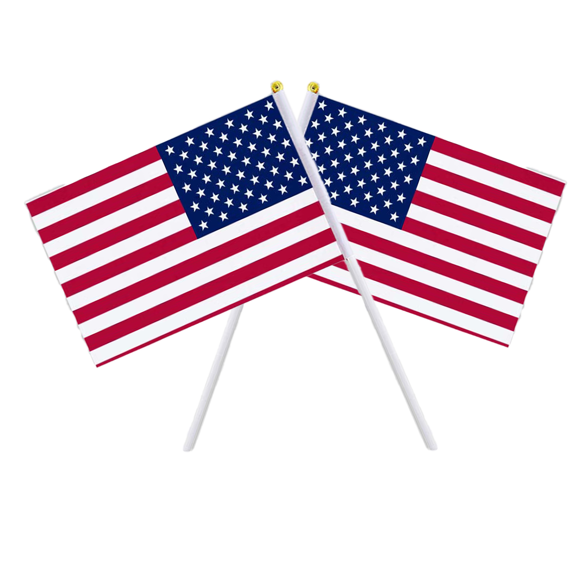 4" x 3" American Flag Waving 3