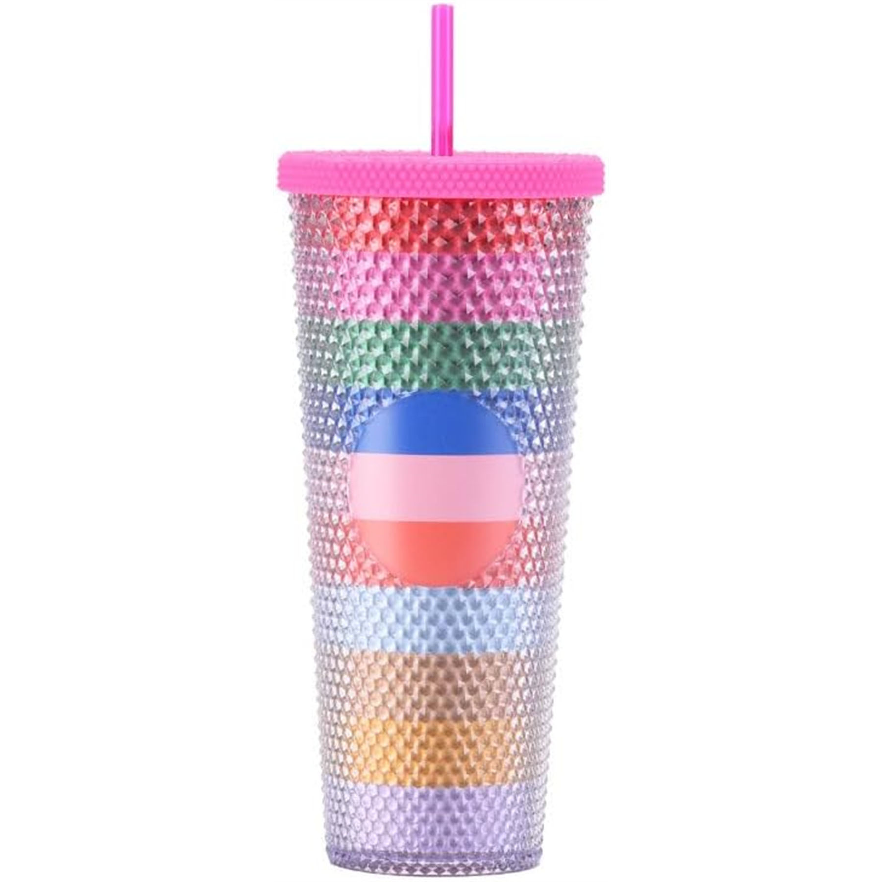24oz Plastic Durian Cup with Straw 5