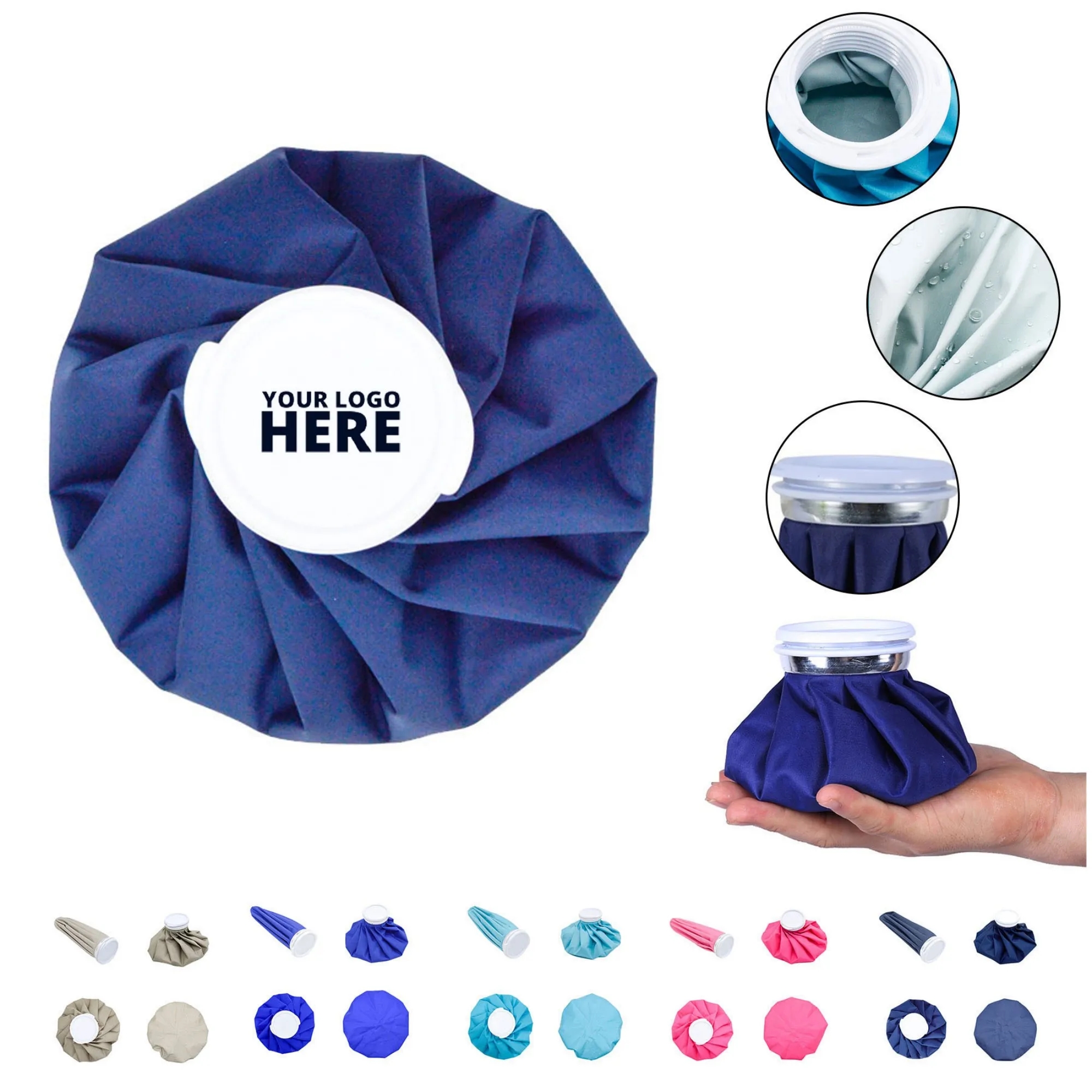 Waterproof Ice Cold Bag For Injuries Reusable 3