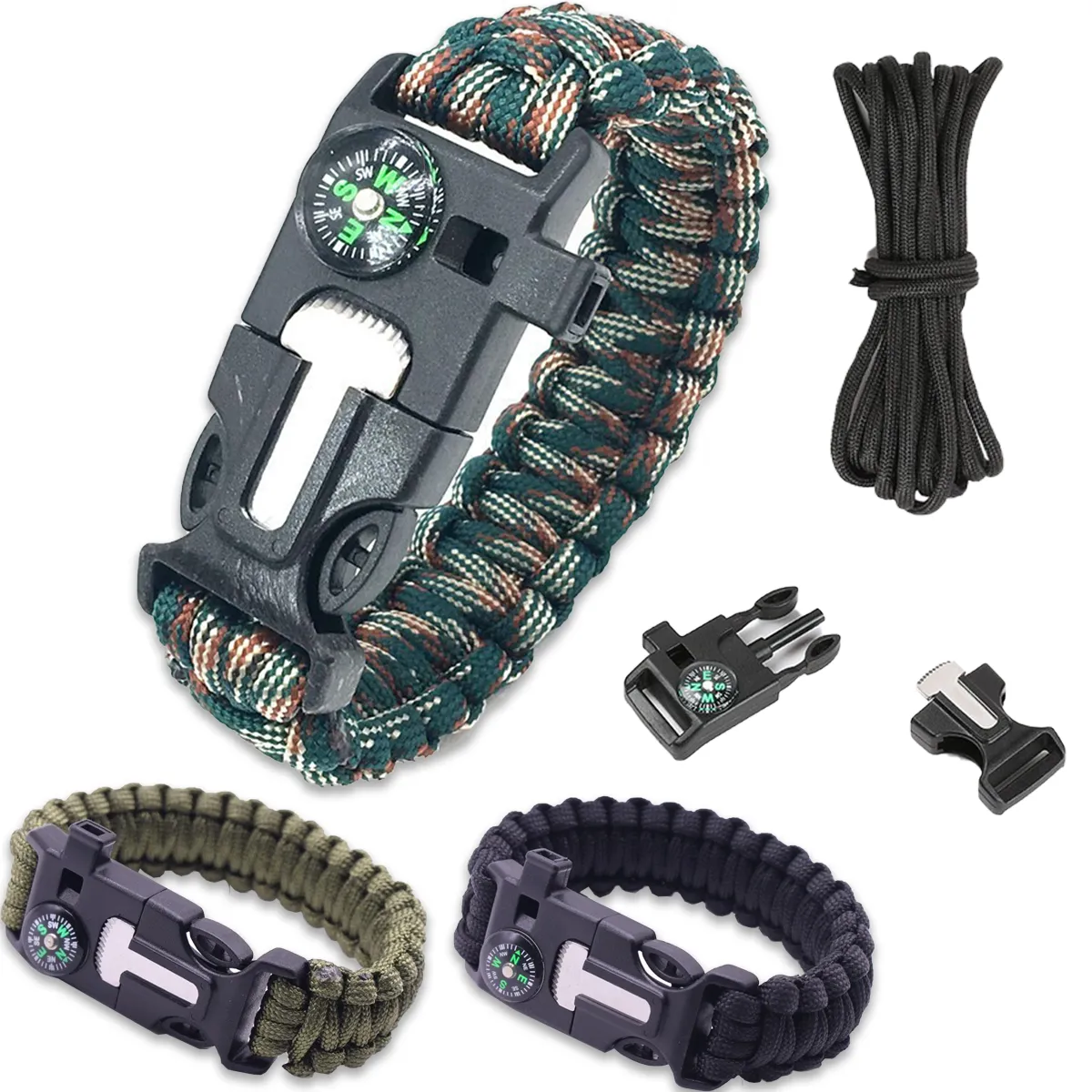 Ultimate Tactical Survival Emergency Paracord Bracelets 2