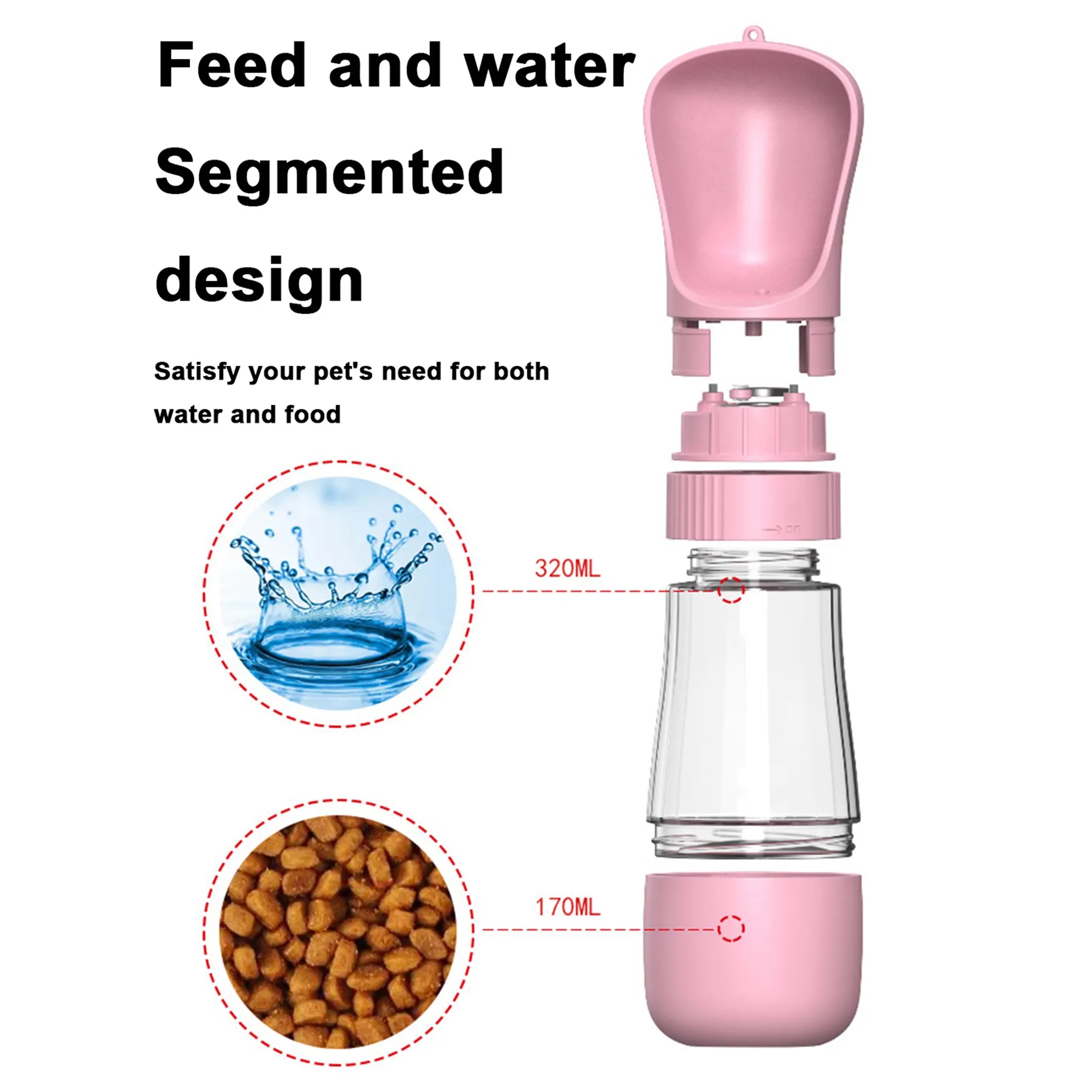 Portable Pet Food And Water Dispenser 6