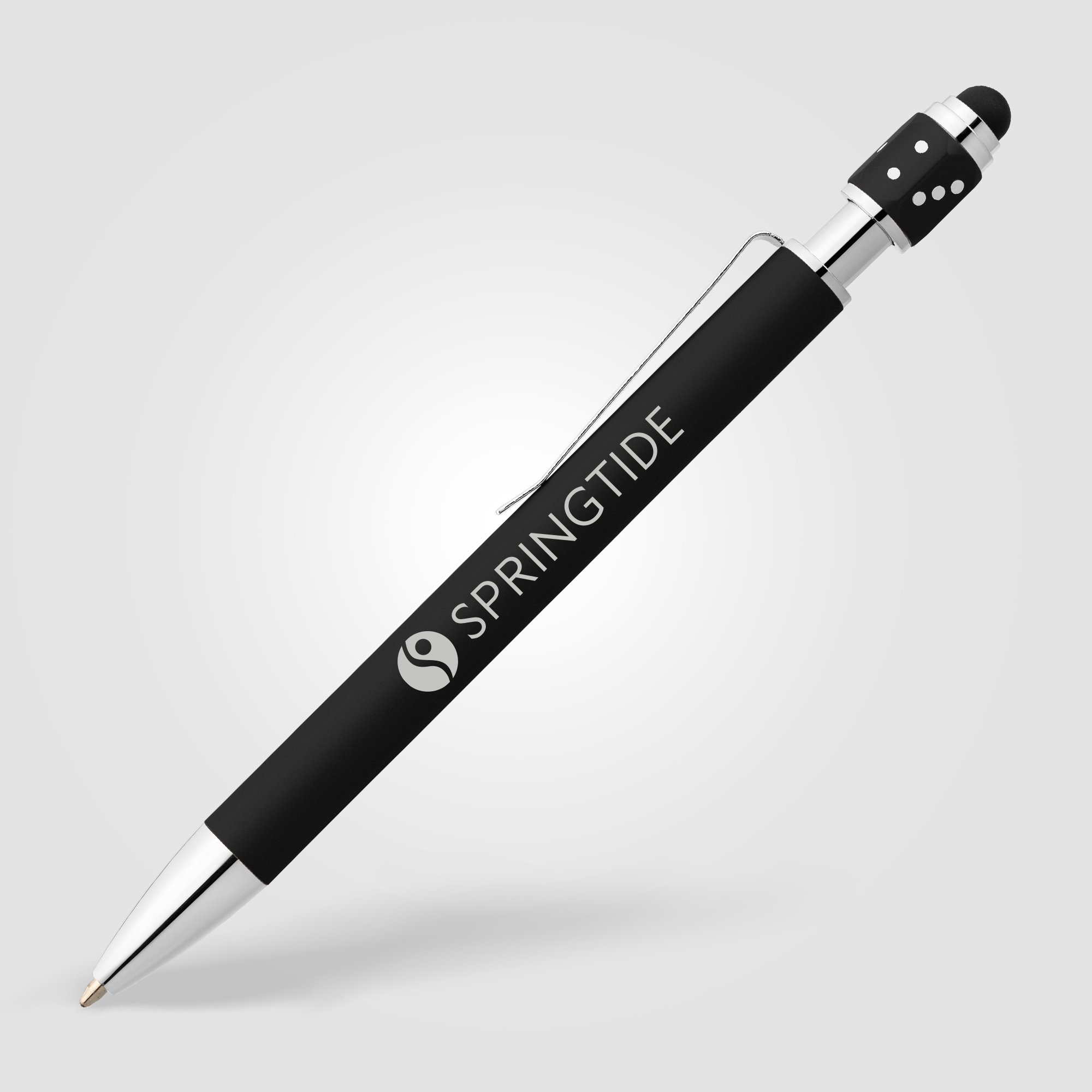 Ace Recycled Aluminum Hex-Dice Spinner Pen 1
