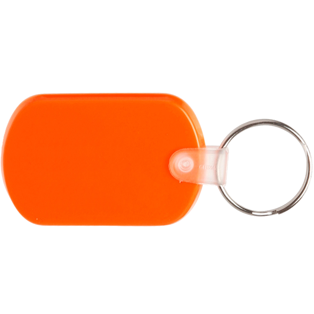 Tag Soft Plastic Keychains 12