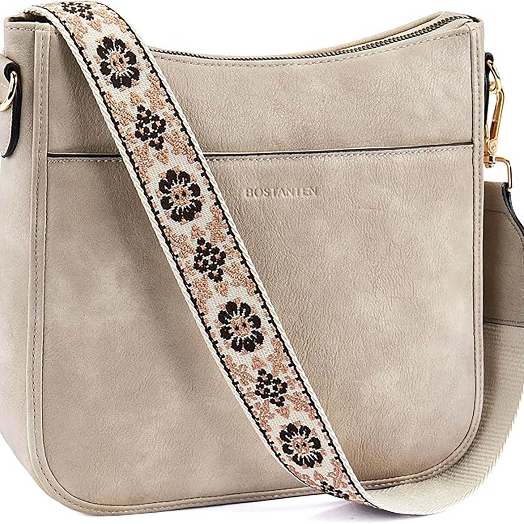 Women's Vegan Leather Crossbody Bag 11