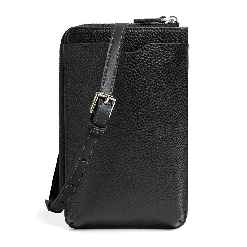 Genuine Leather Phone Pouch Crossbody Bag 9