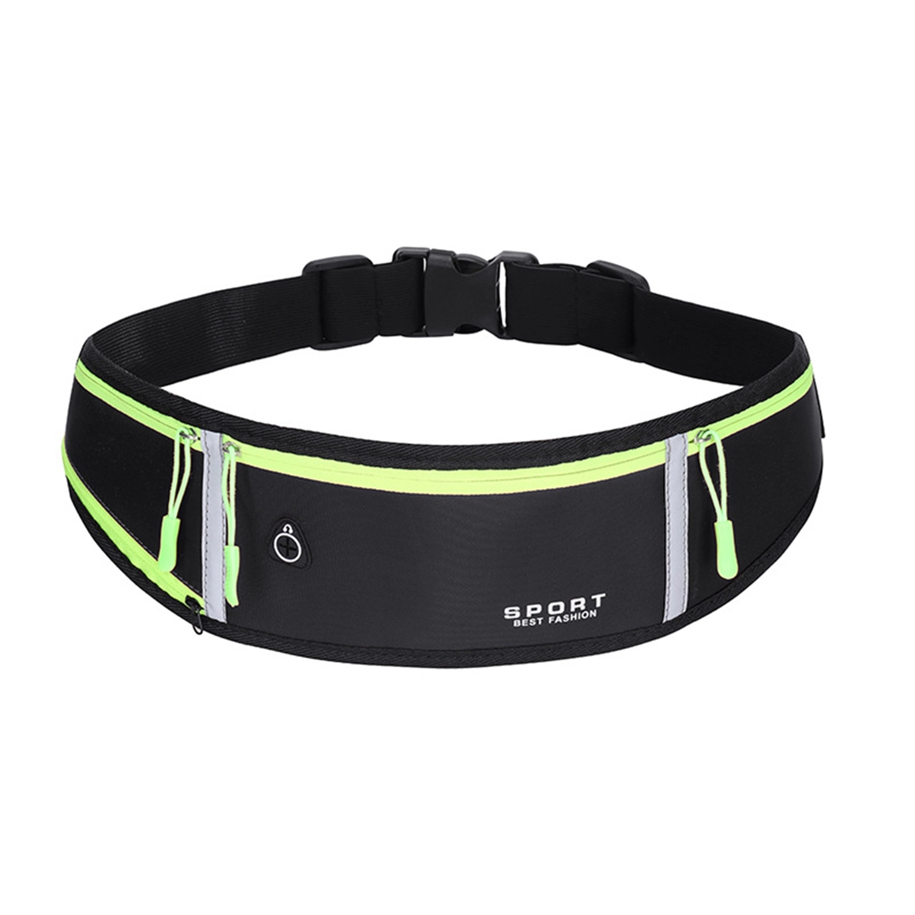 Waterproof Running Waist Pack With Bottle Holder 9