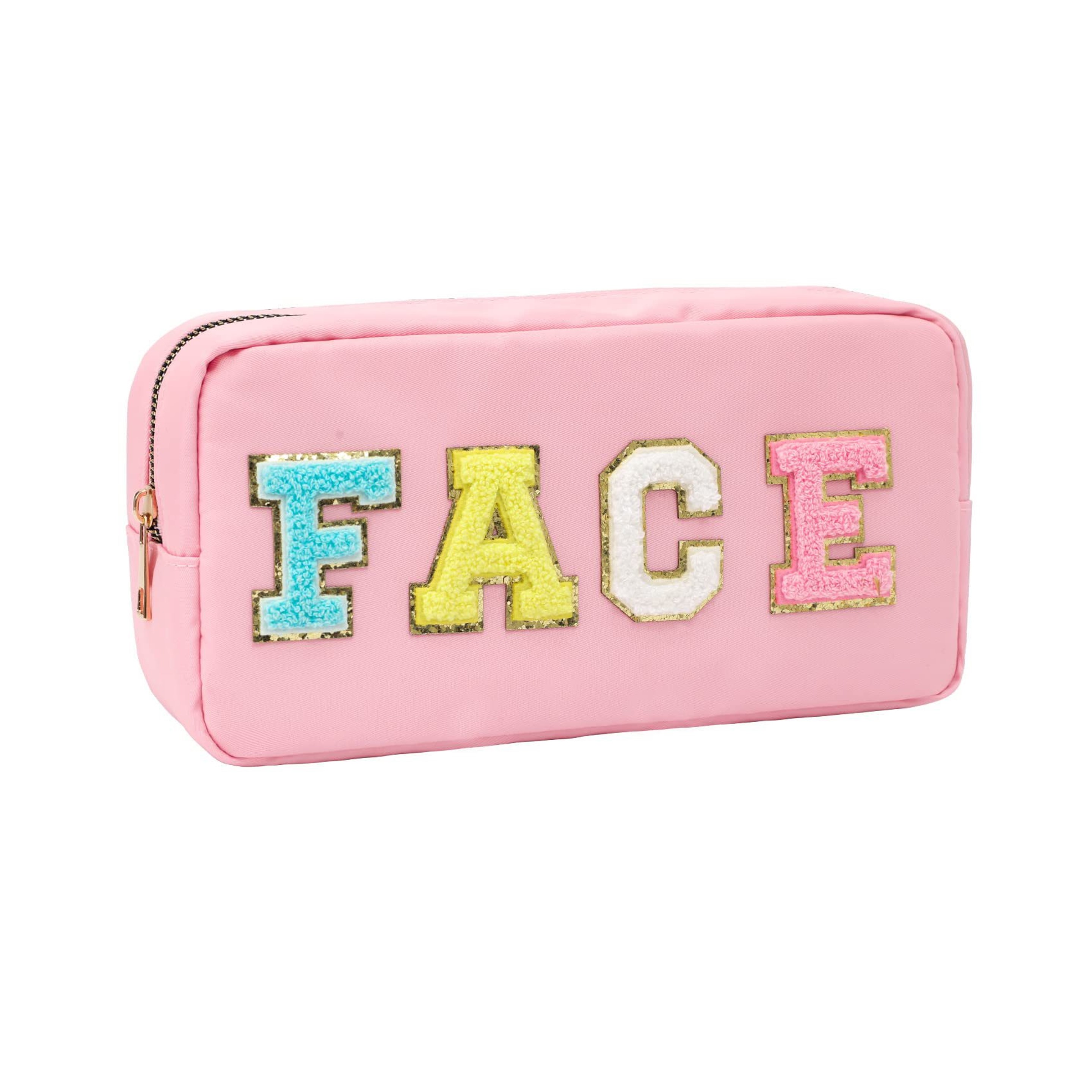 Chenille Letter Cosmetic Pouch (direct import) 4