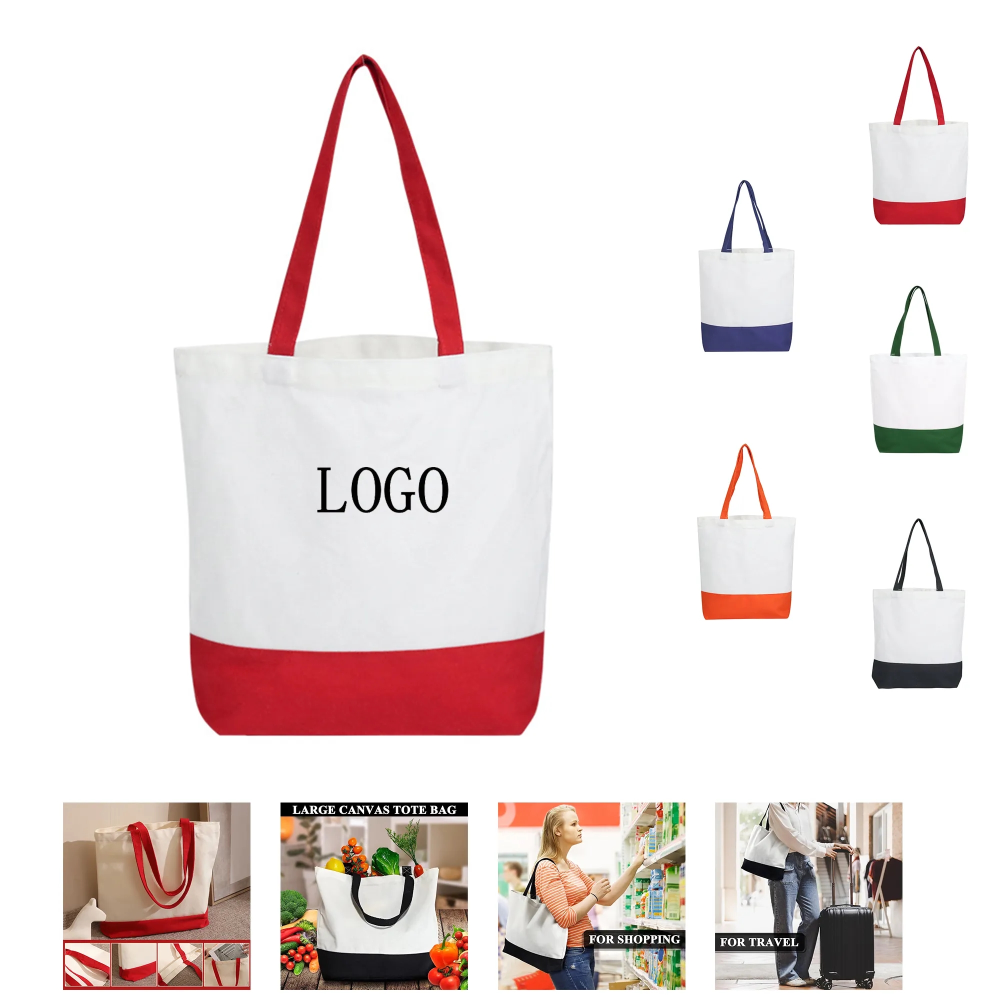 Customized Cotton Shoulder Bag 1