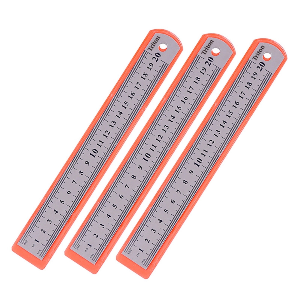 8-Inch Stainless Steel Ruler 2