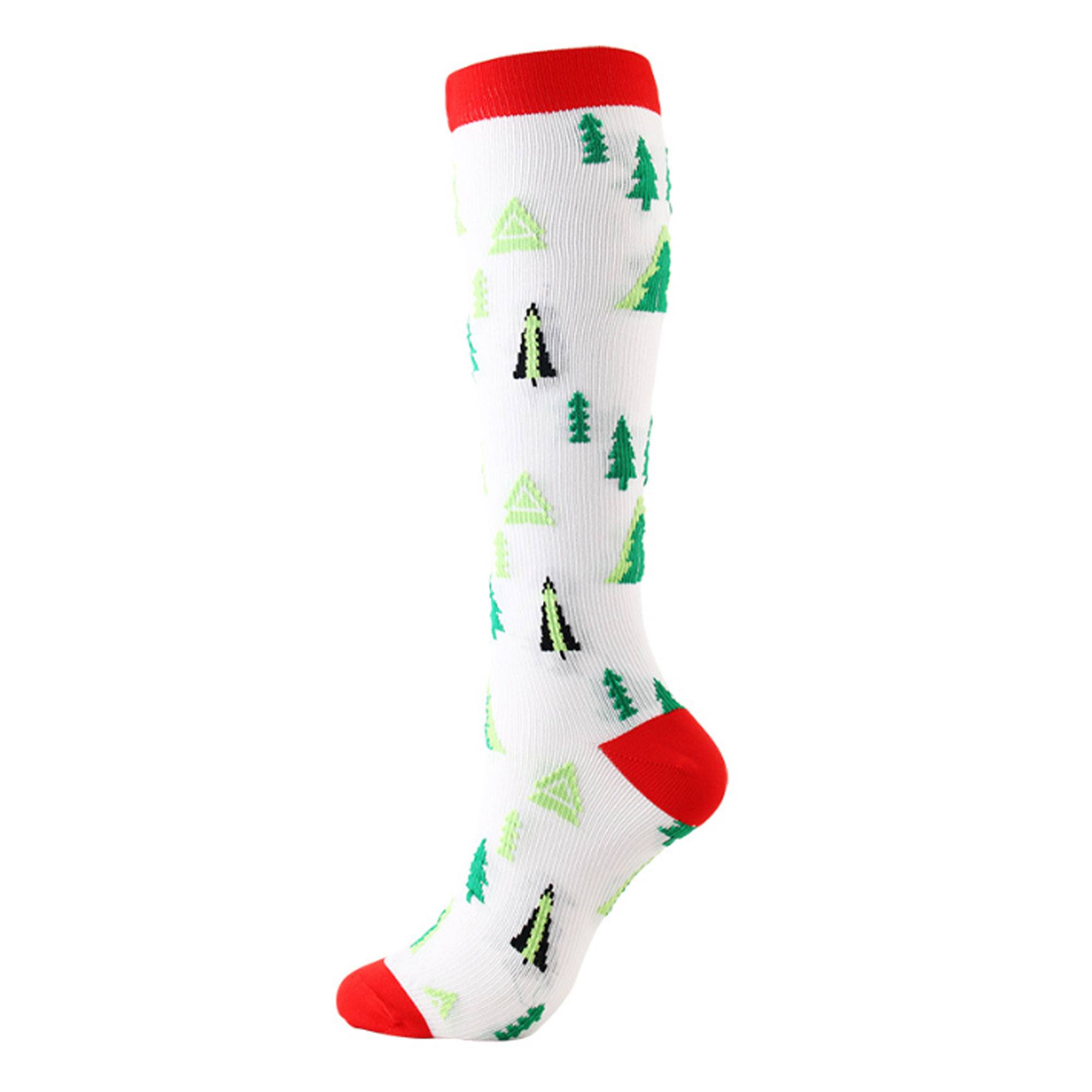 Christmas Santa Hat Nylon Socks 2