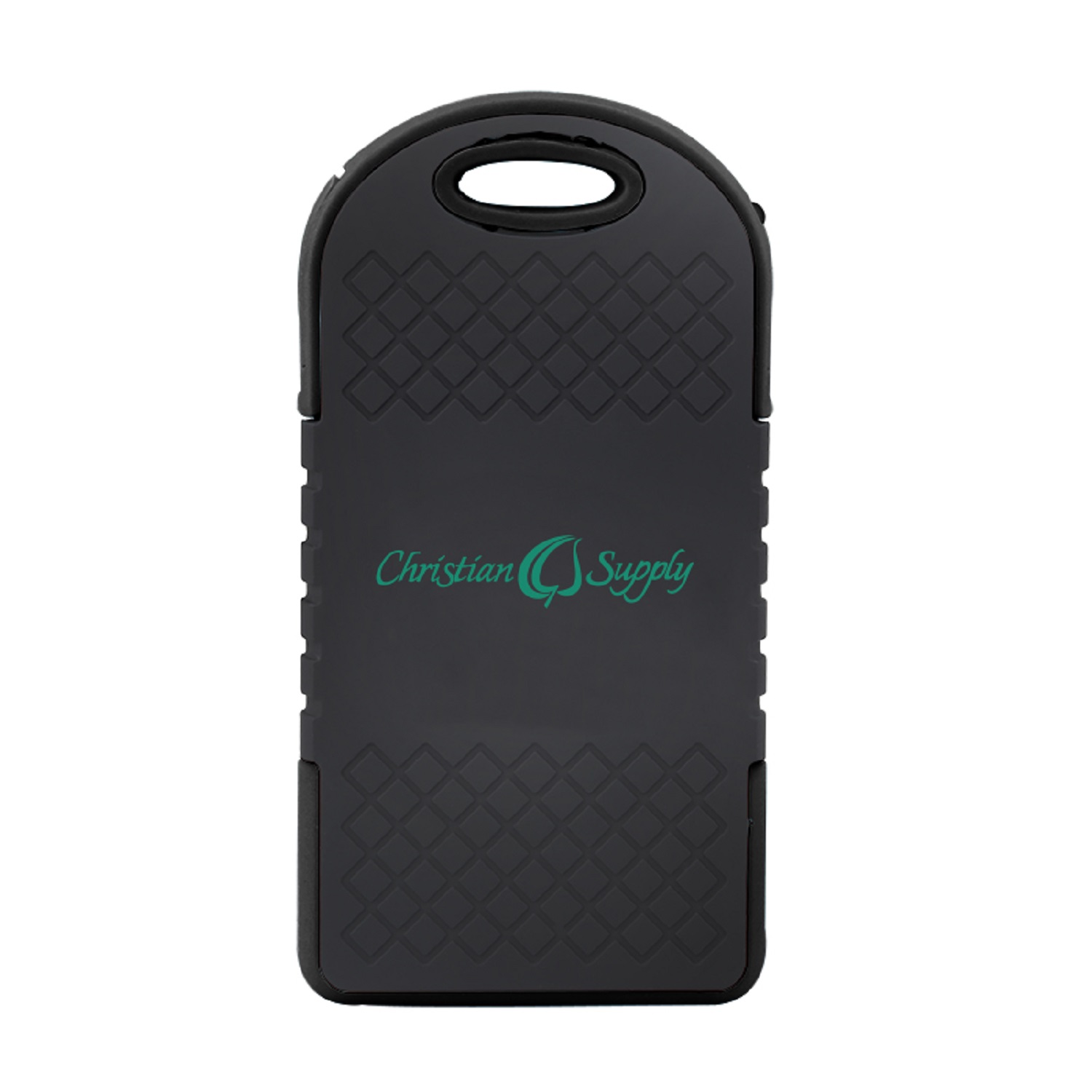 Solar Power Bank with Carabiner - 4000 mAh 4
