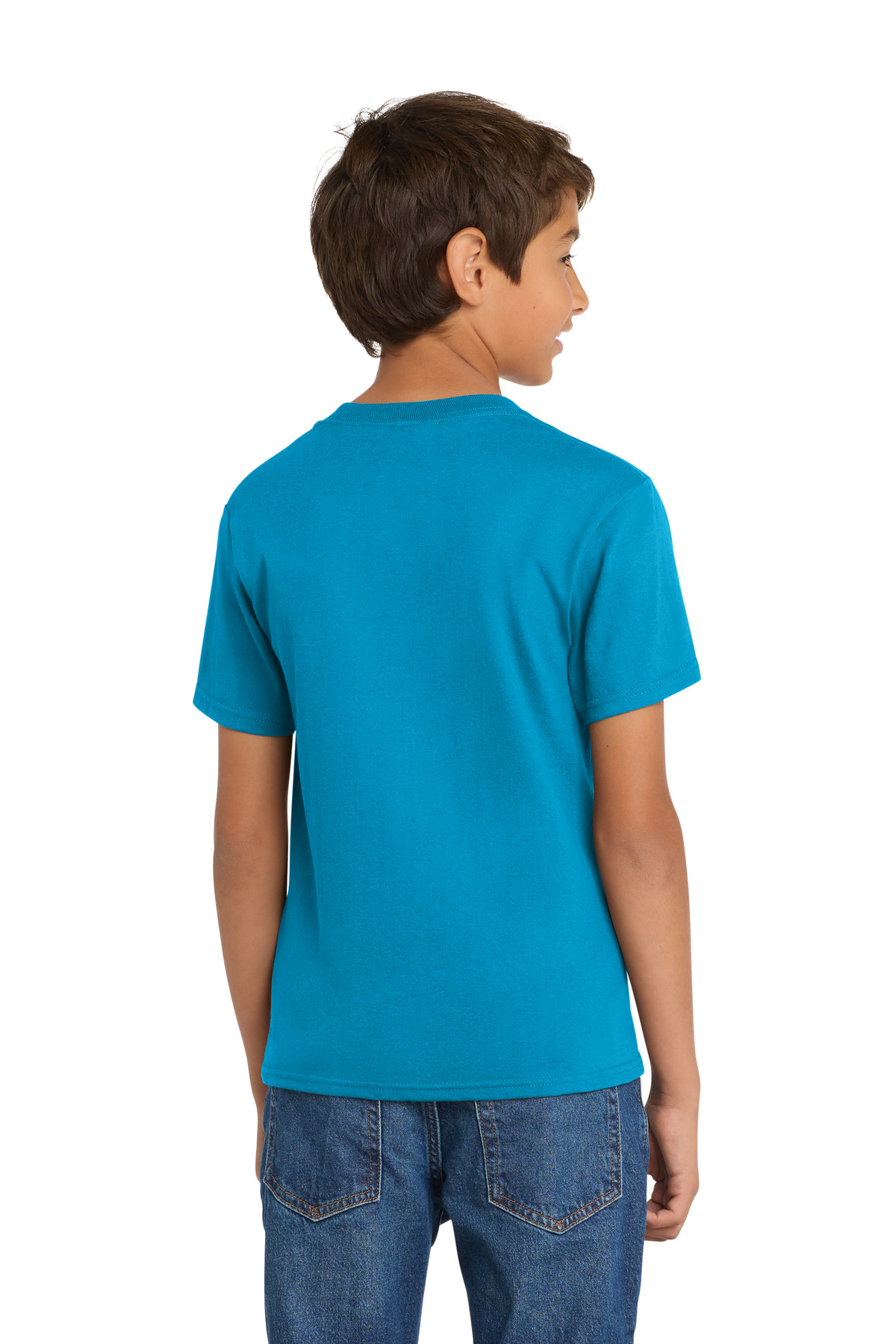 Port & Co Youth Core Cotton Tee. PC54Y 497