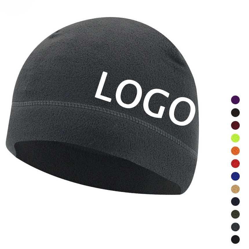 Outdoor Skiing Polar Fleece Beanie & Windproof Skull Cap 17