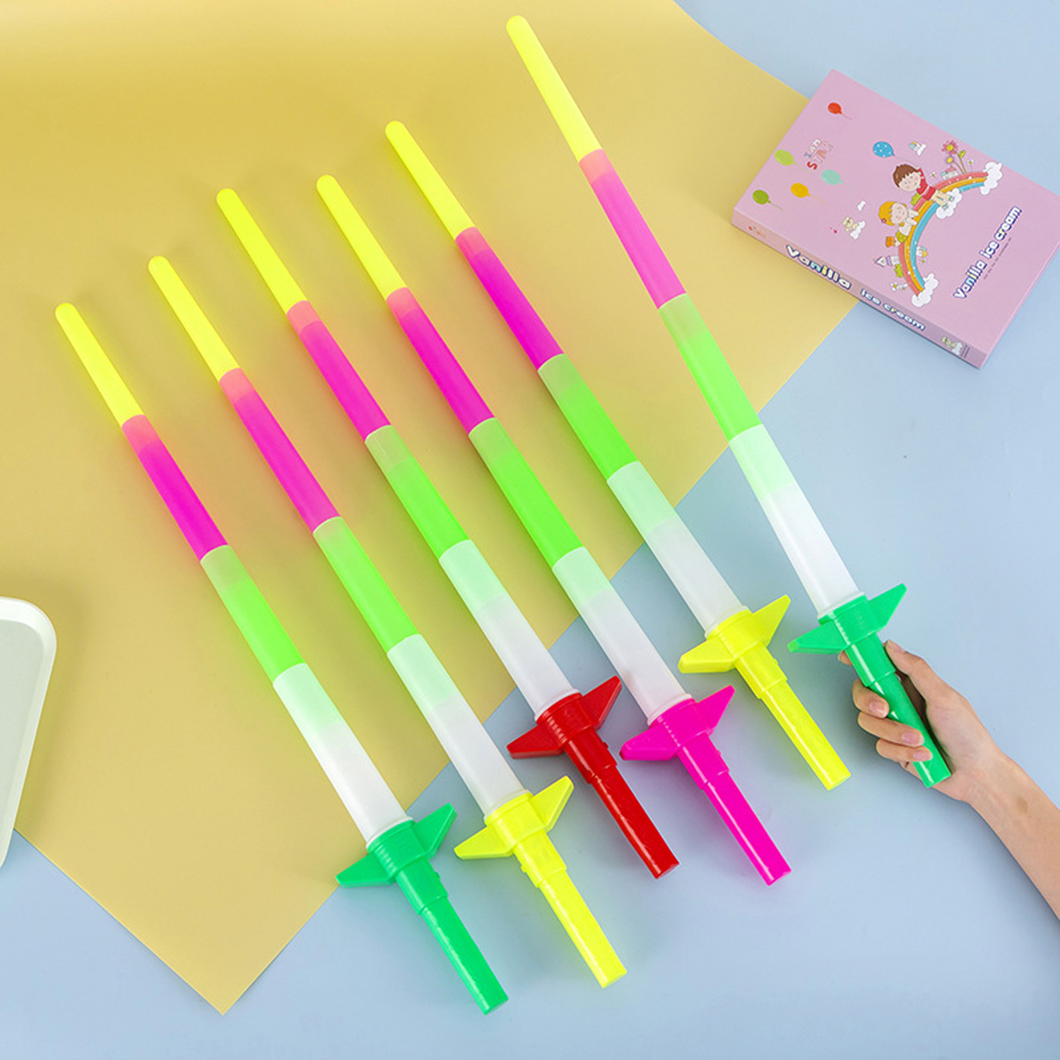 Multi-Color LED Expandable Sword 2