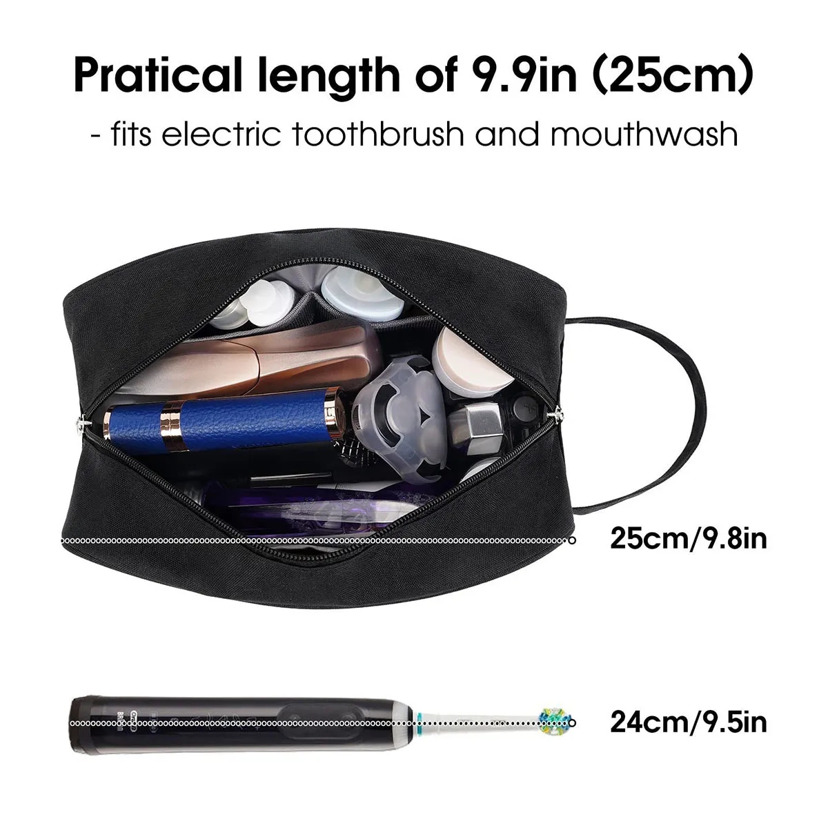 Travel Toiletry Organizer Traveling Dopp Kit Shaving Bag 4