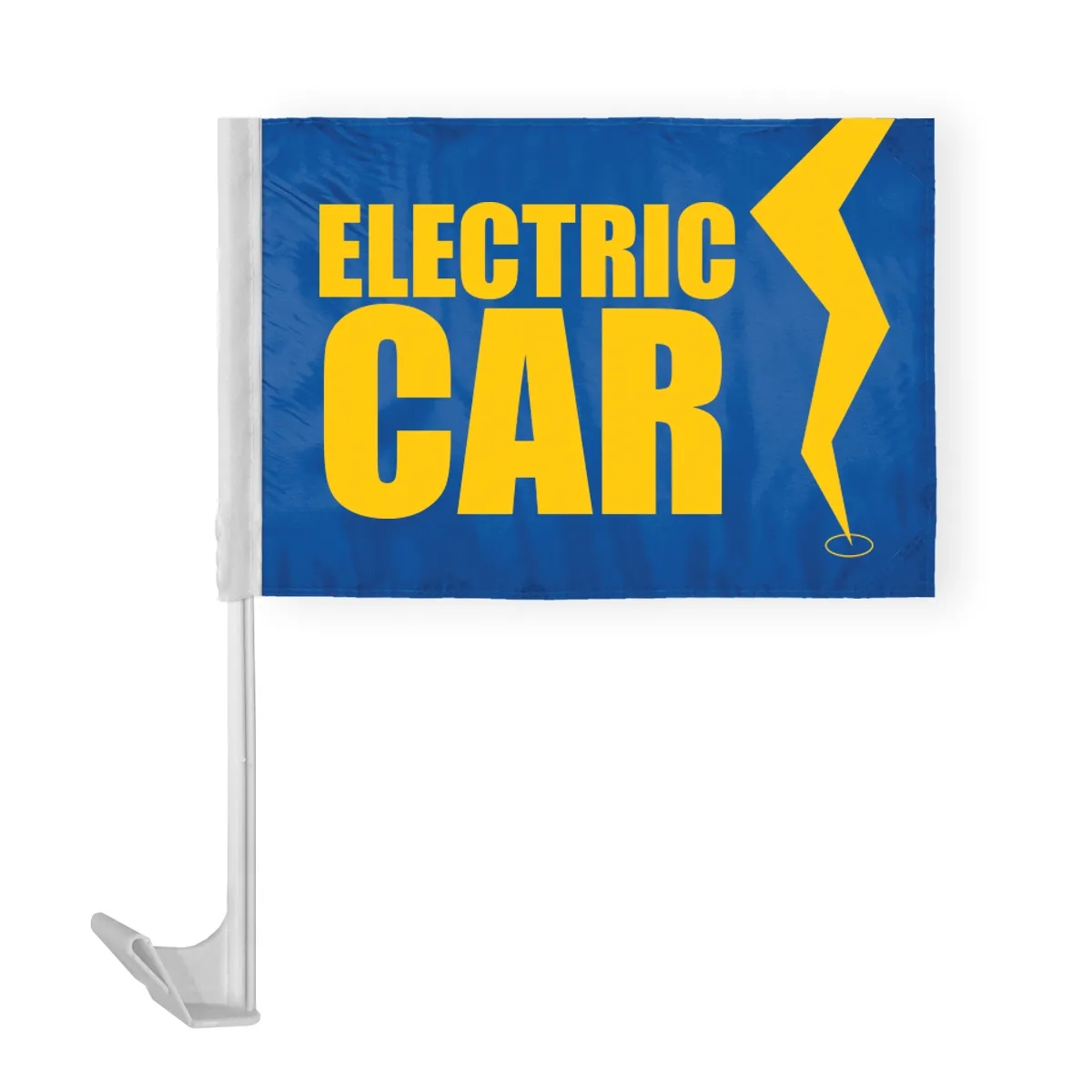 12" x 16" Advertising Car Flag - wPoly 27