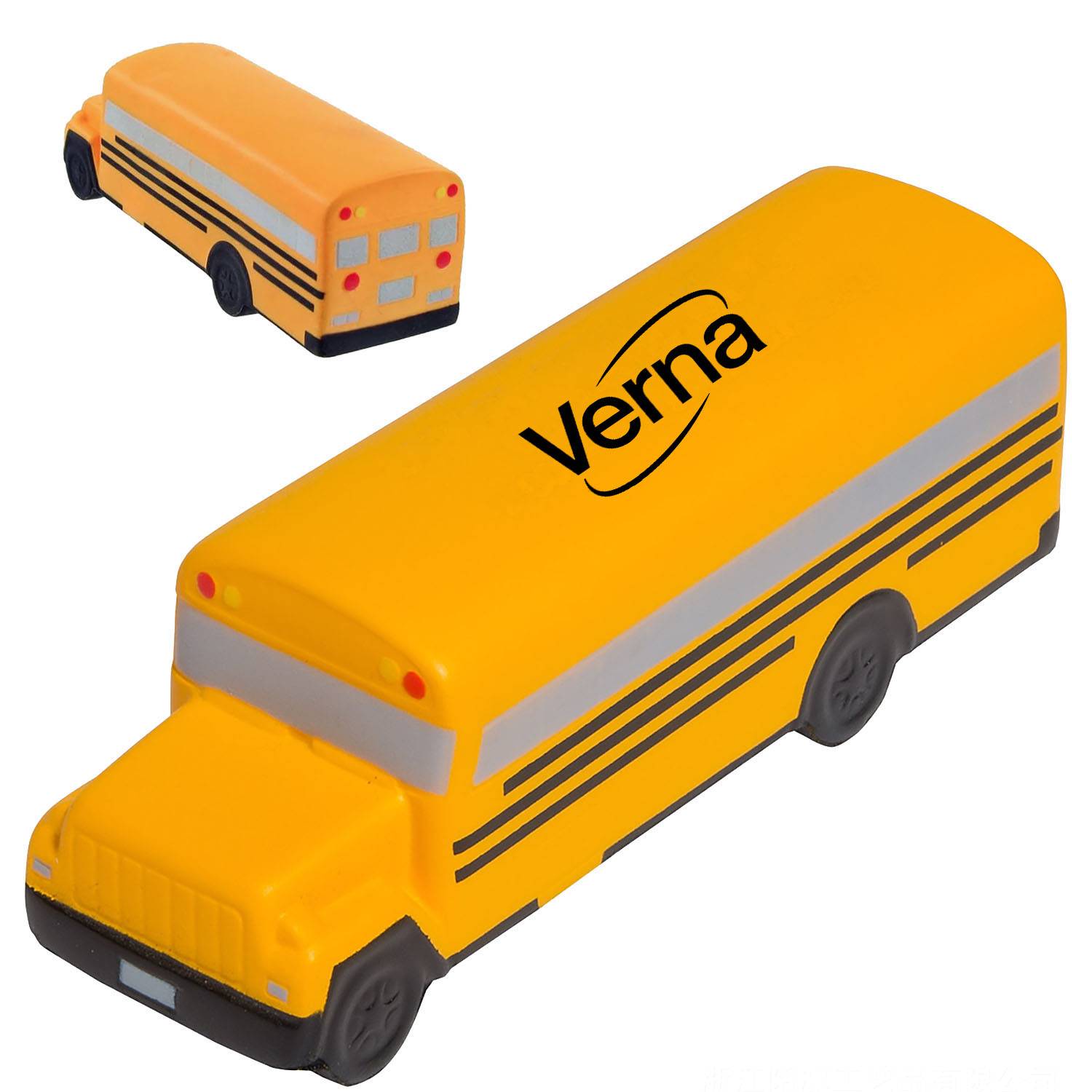 PU Foam School Bus Stress Reliever Toys 3