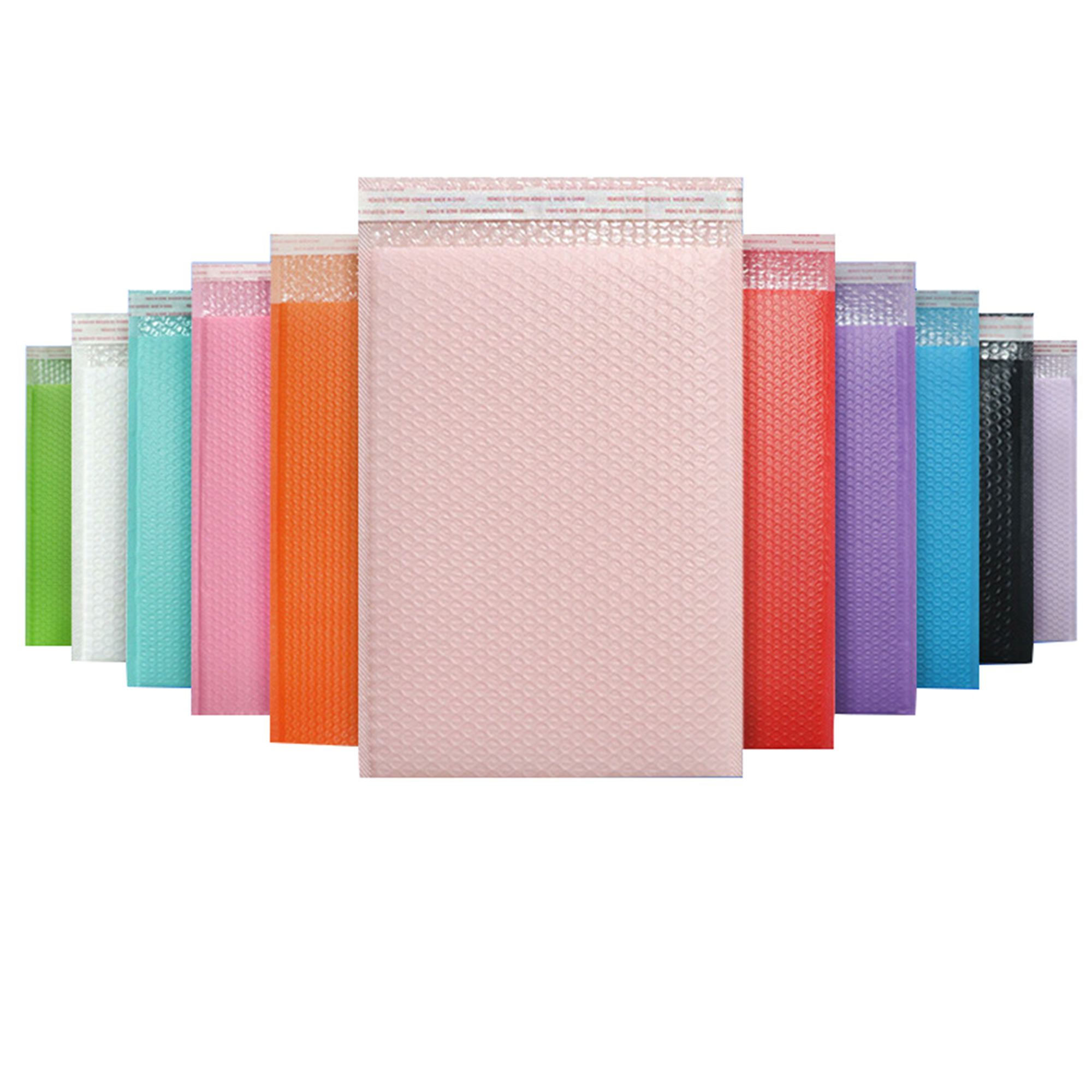 Custom Multi-colored Bubble Mailer Bag 2