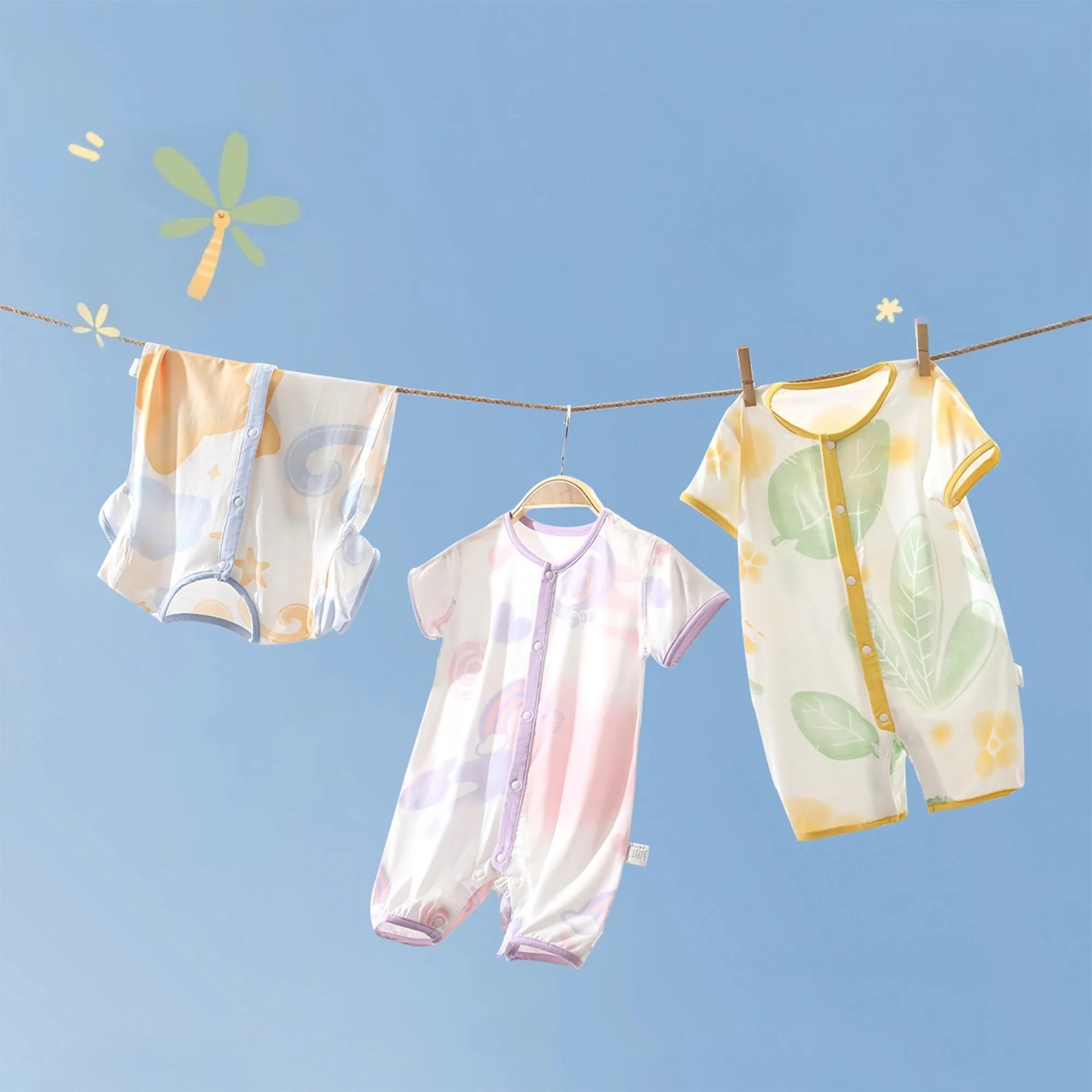 Infant Summer One-Piece Clothing 1