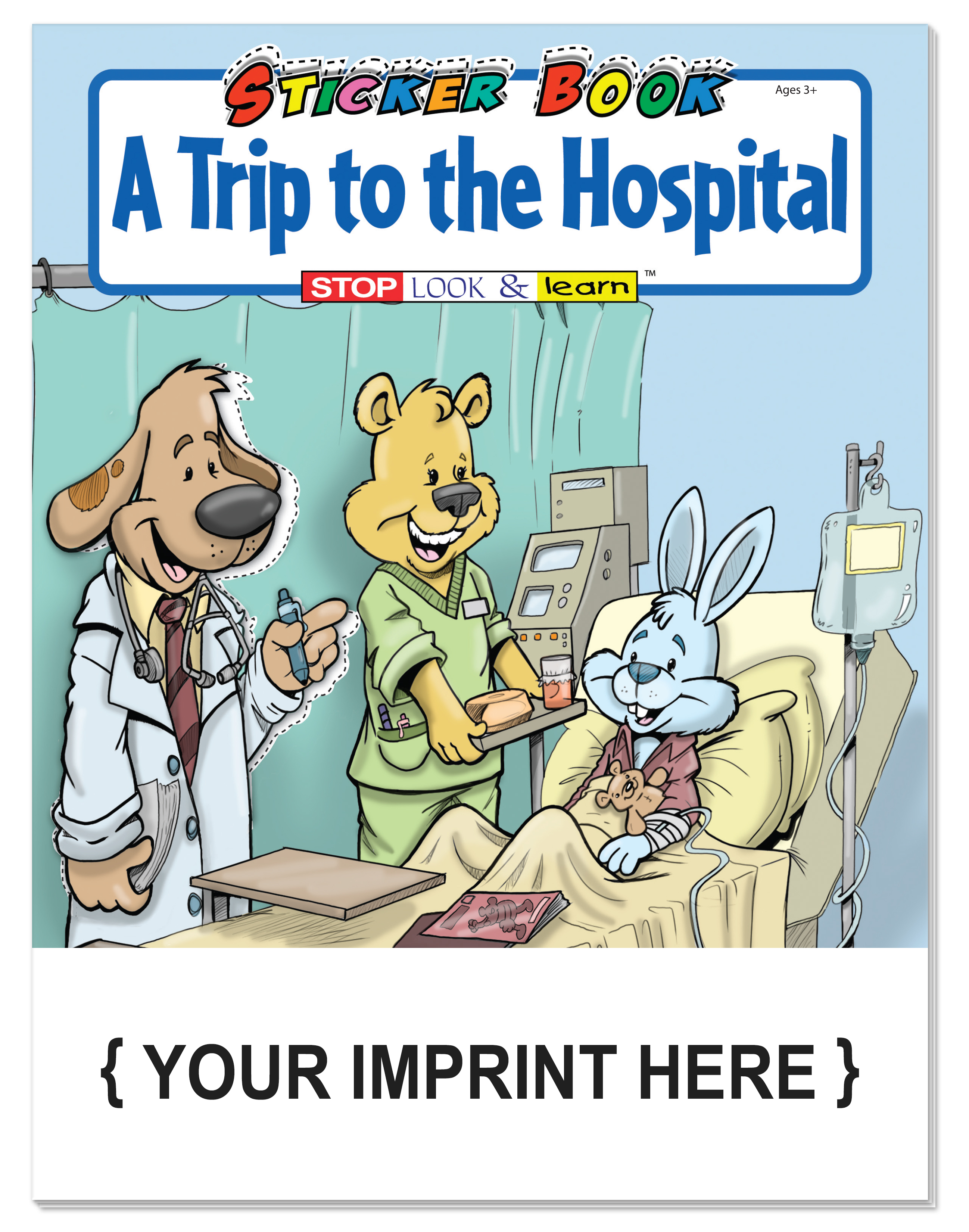 STICKER BOOK - A Trip to the Hospital Sticker Book 2