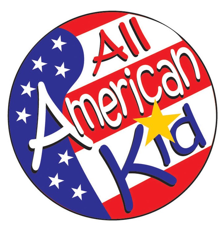 STICKERS - All American Kid Sticker Roll 2