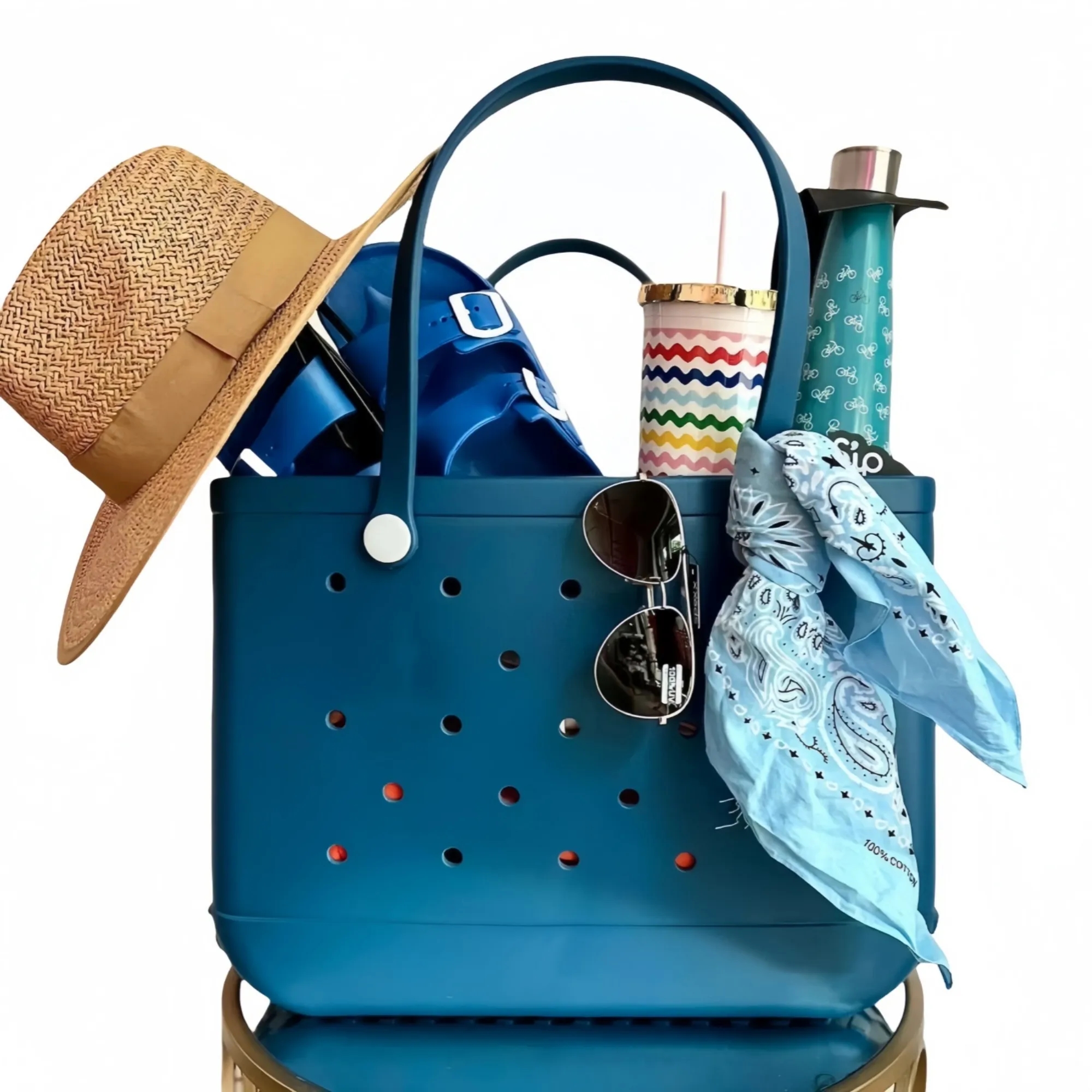 Stylish Rubber Beach Tote Bag 2