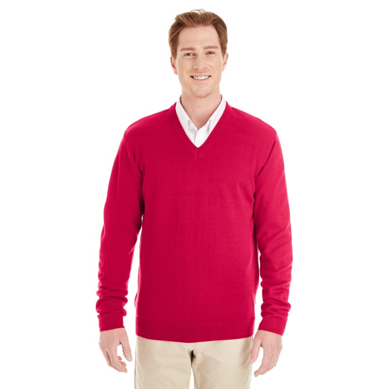 Harriton Men's Pilbloc™ V-Neck Sweater, custom hoodie or sweatshirt with logo imprint 11