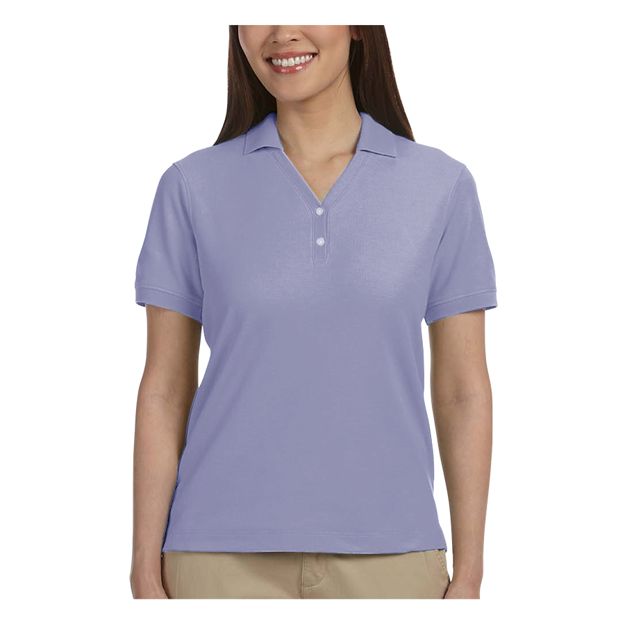 Devon & Jones Ladies' Short-Sleeve Y-Collar Polo Shirts 49