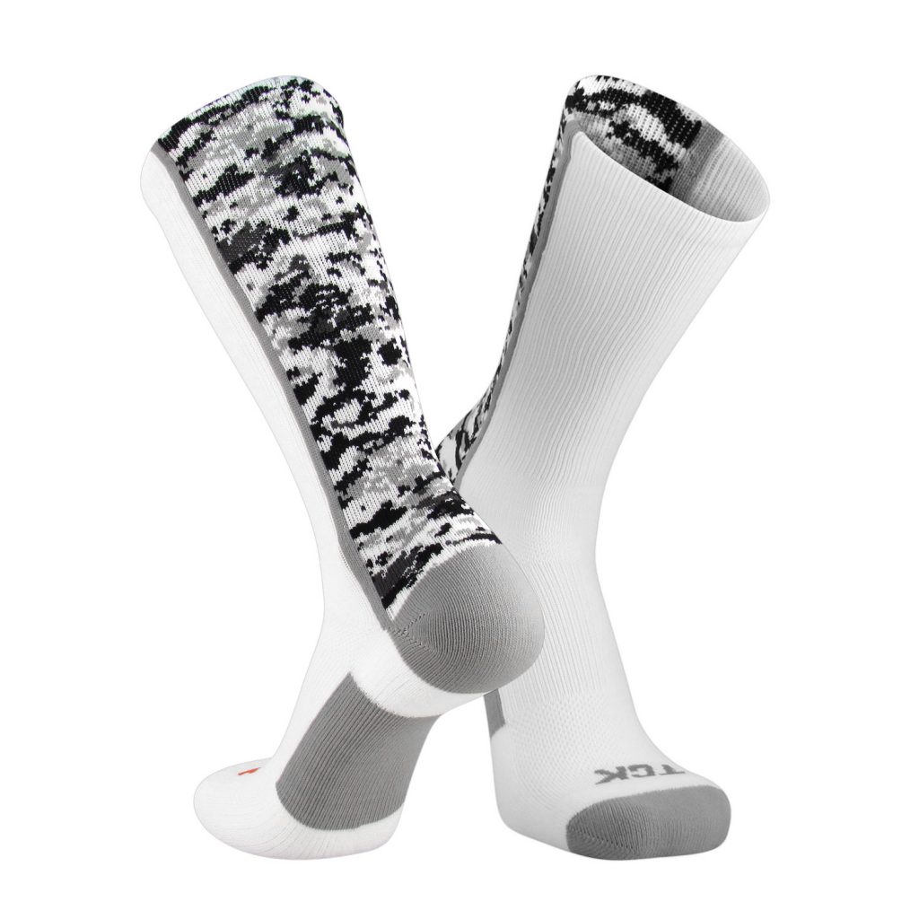 Digital Camo Athletic Performance Crew Socks 4
