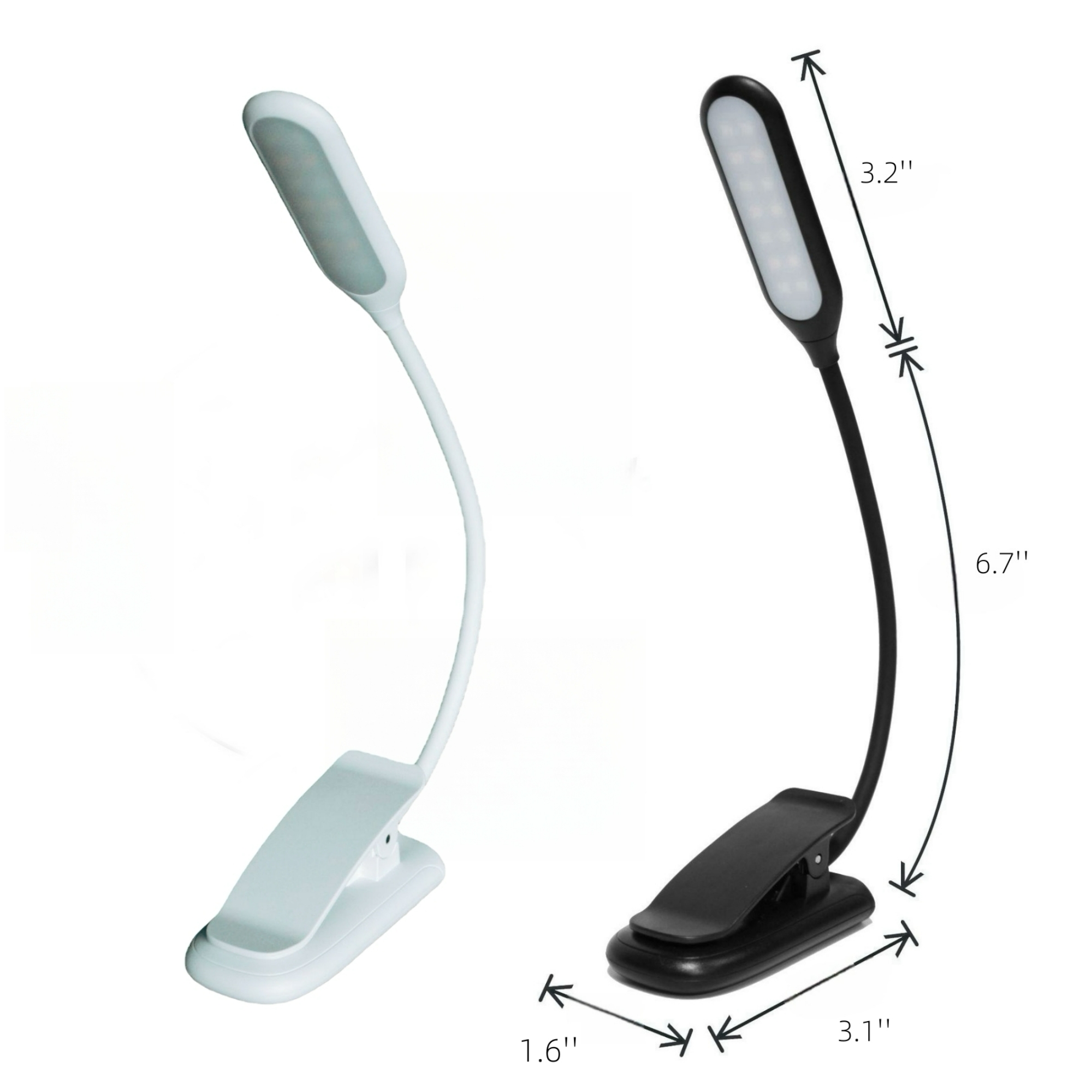 Rechargeable Book Light 2