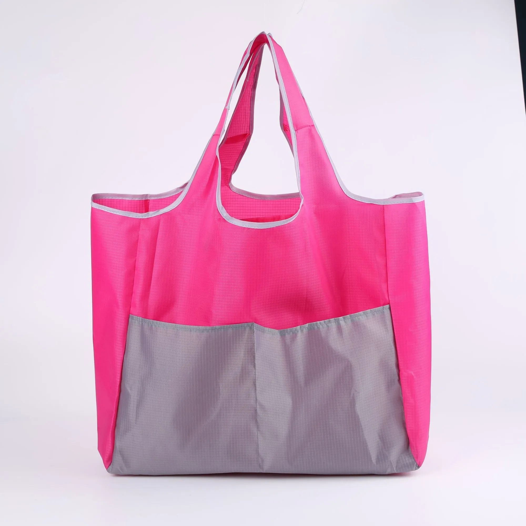 Foldable Reusable Shopping Tote Bag, custom tote bag with logo imprint 11